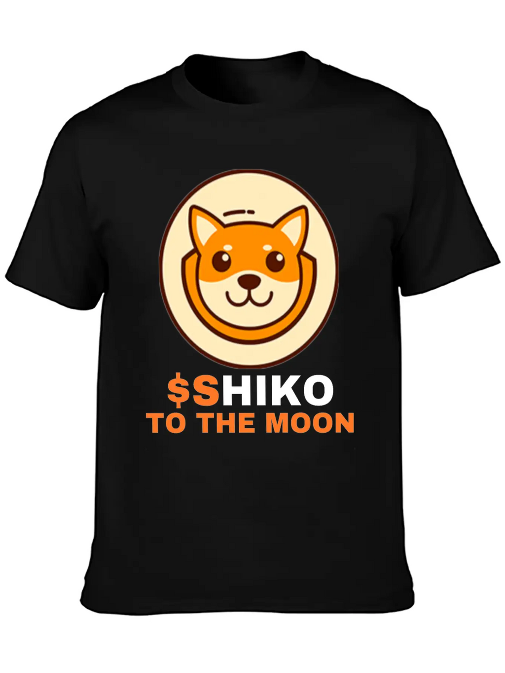 SHIKO To The Moon, Shikoku Inu Coin Shiko Crypto Unisex Casual T-Shirt – Clean Design For Daily Comfort