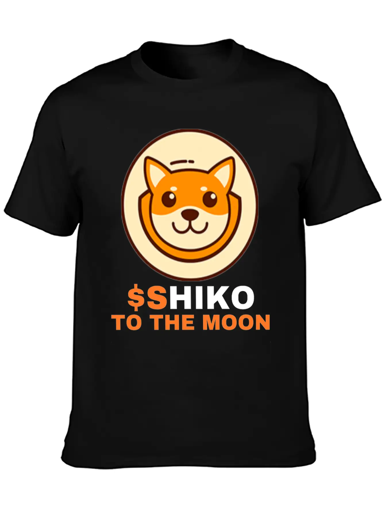 SHIKO To The Moon, Shikoku Inu Coin Shiko Crypto Unisex Casual T-Shirt – Clean Design For Daily Comfort