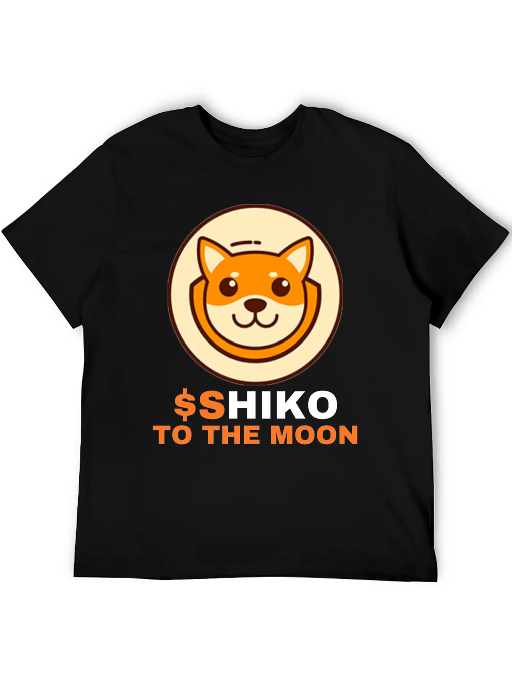 SHIKO To The Moon, Shikoku Inu Coin Shiko Crypto Unisex Casual T-Shirt – Clean Design For Daily Comfort
