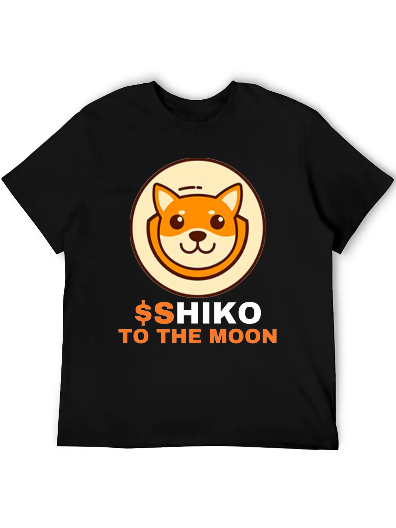 SHIKO To The Moon, Shikoku Inu Coin Shiko Crypto Unisex Casual T-Shirt – Clean Design For Daily Comfort