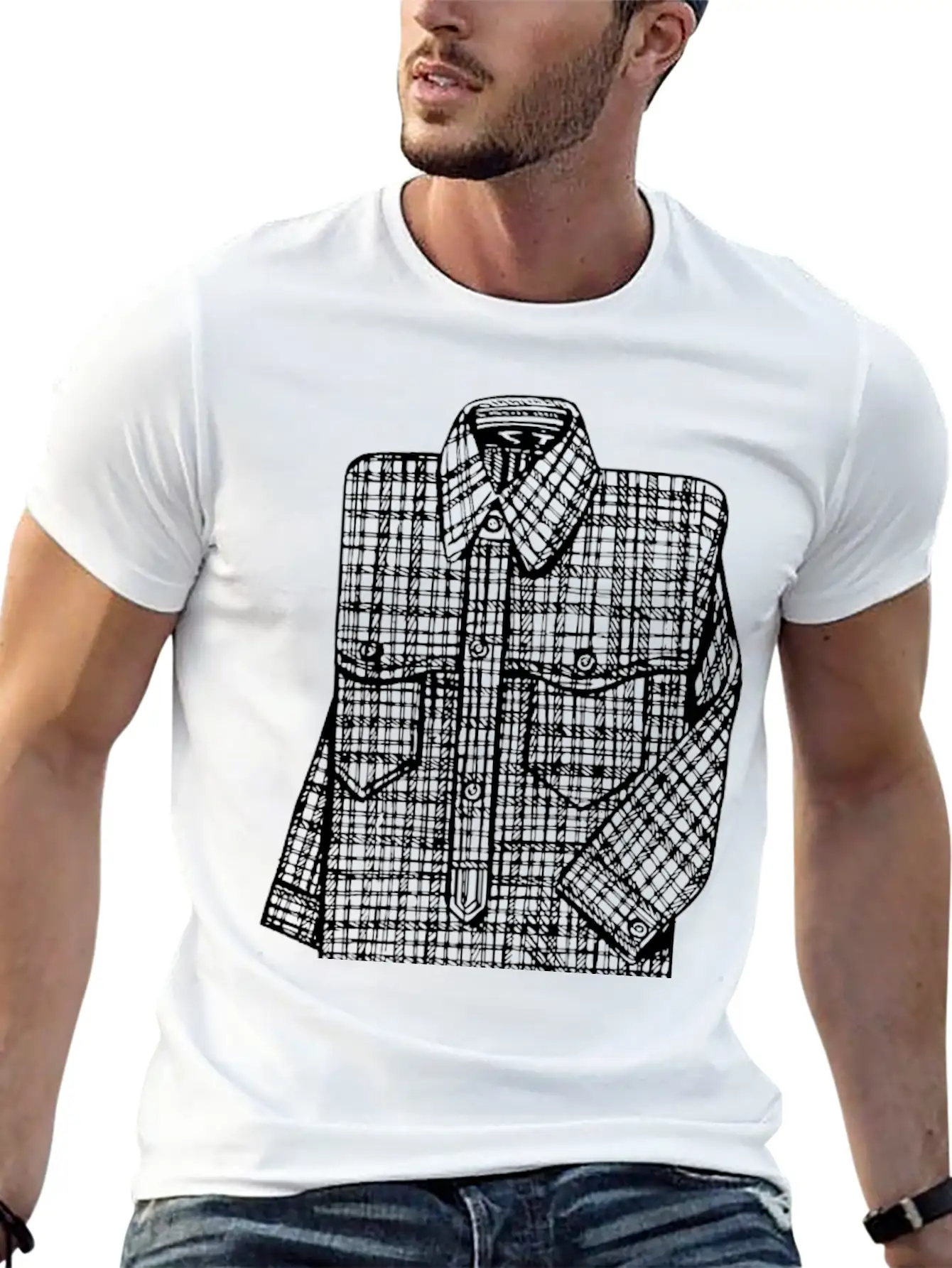 Shirt Unisex Casual T-Shirt – Clean Design For Daily Comfort