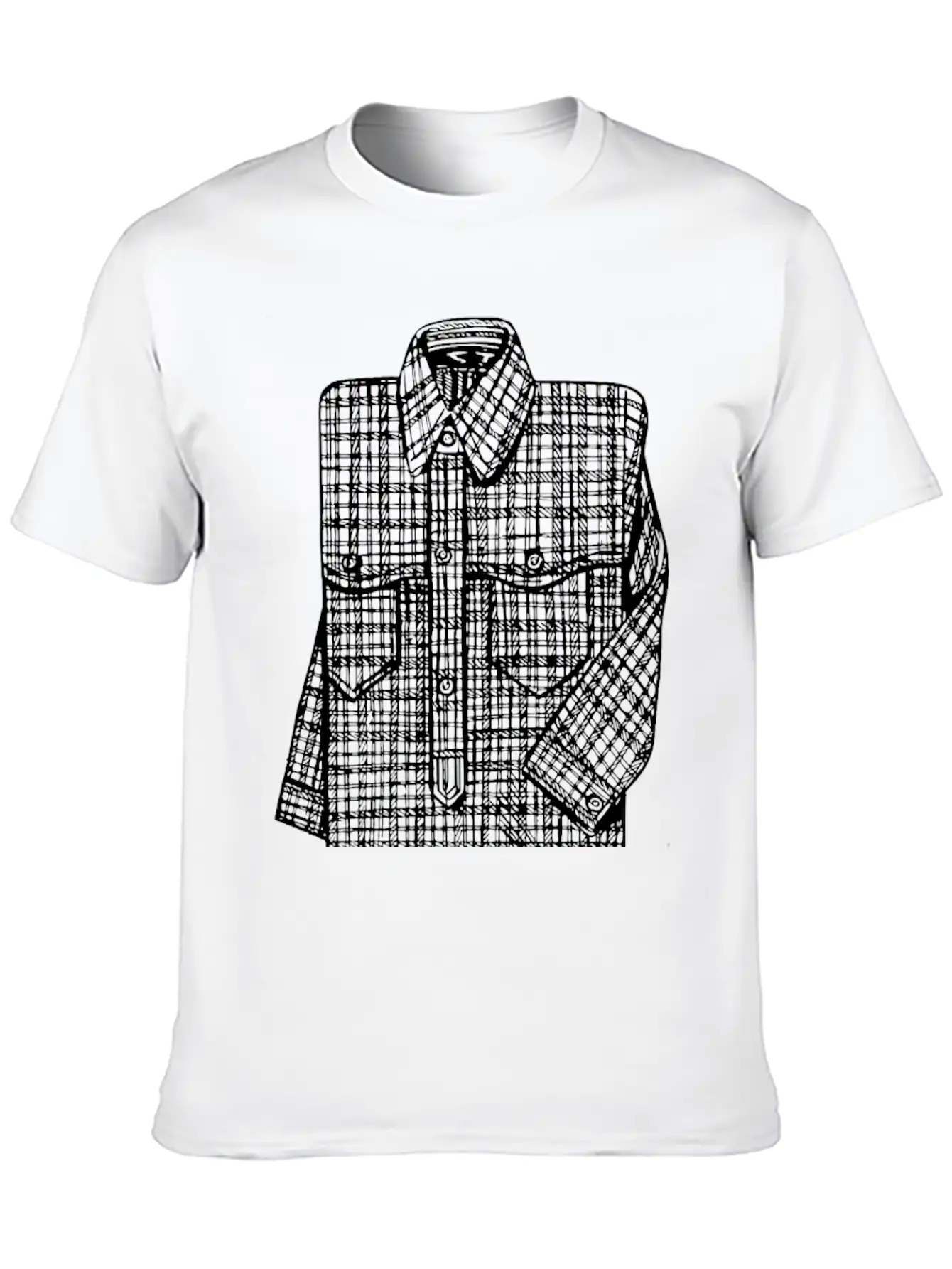Shirt Unisex Casual T-Shirt – Clean Design For Daily Comfort