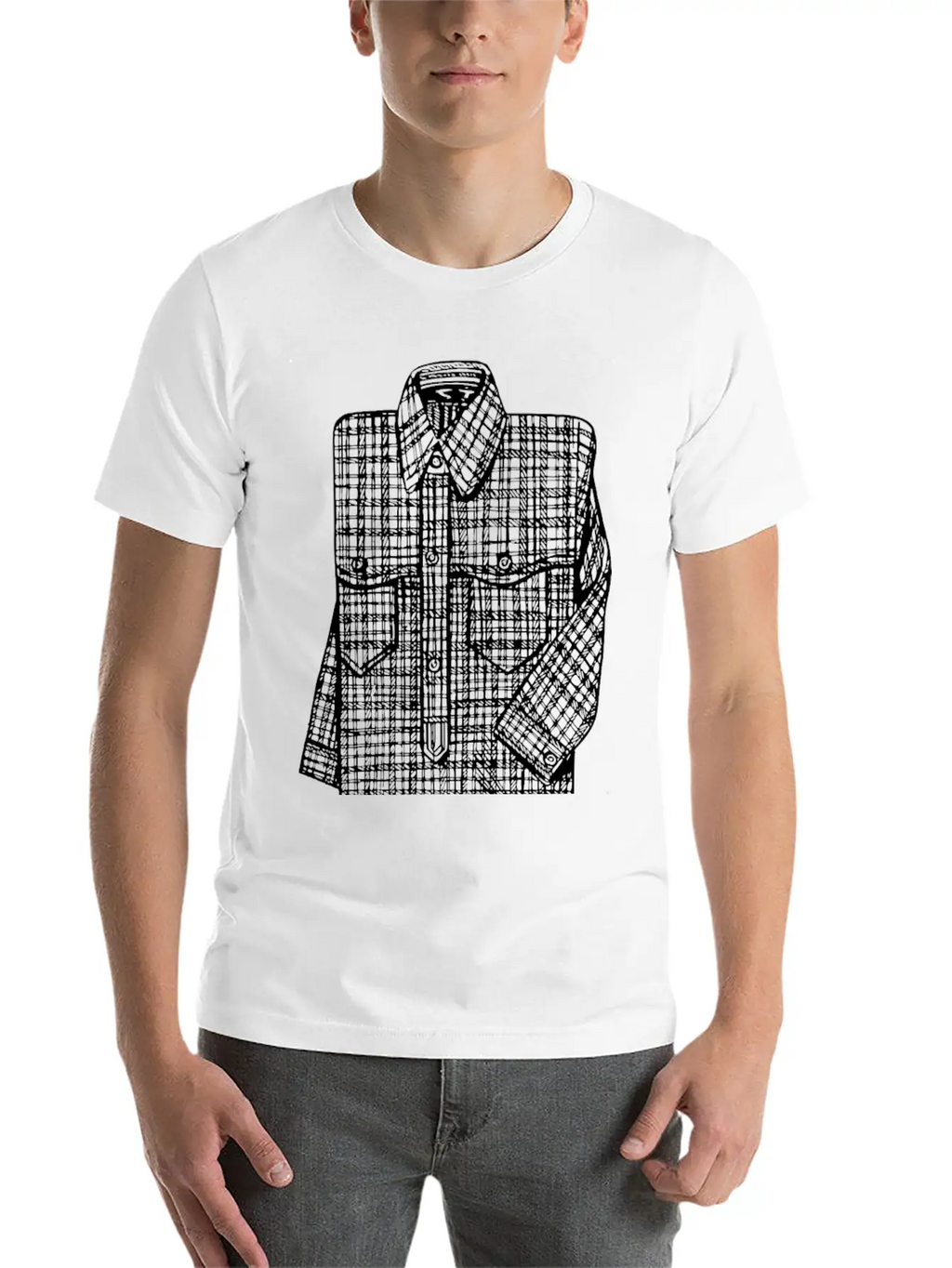 Shirt Unisex Casual T-Shirt – Clean Design For Daily Comfort