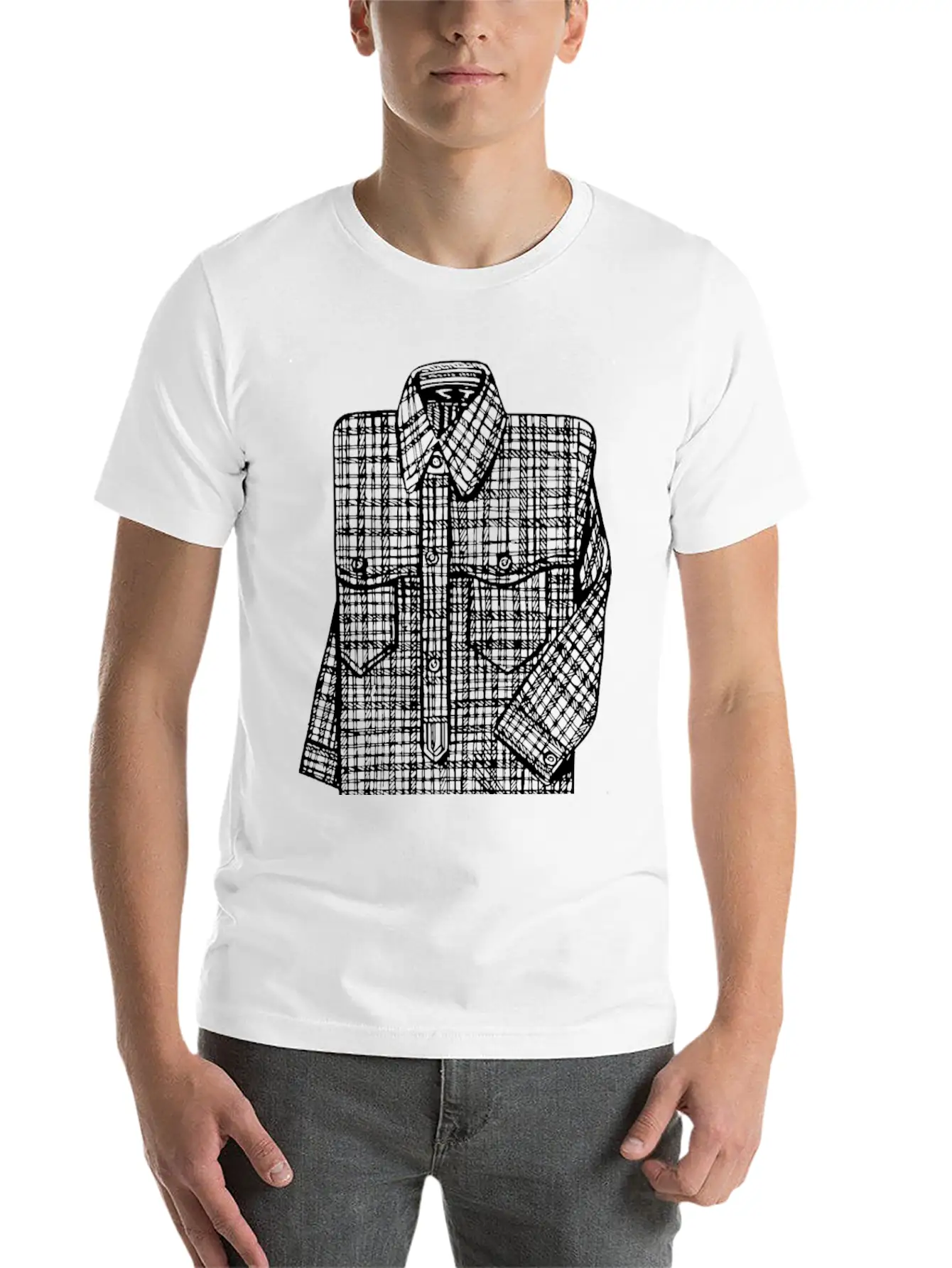 Shirt Unisex Casual T-Shirt – Clean Design For Daily Comfort