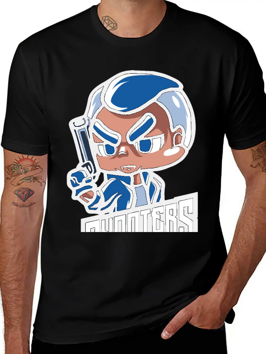 Shooters Tshirt Essential Cotton Tee For Daily Outfits – Unisex Style
