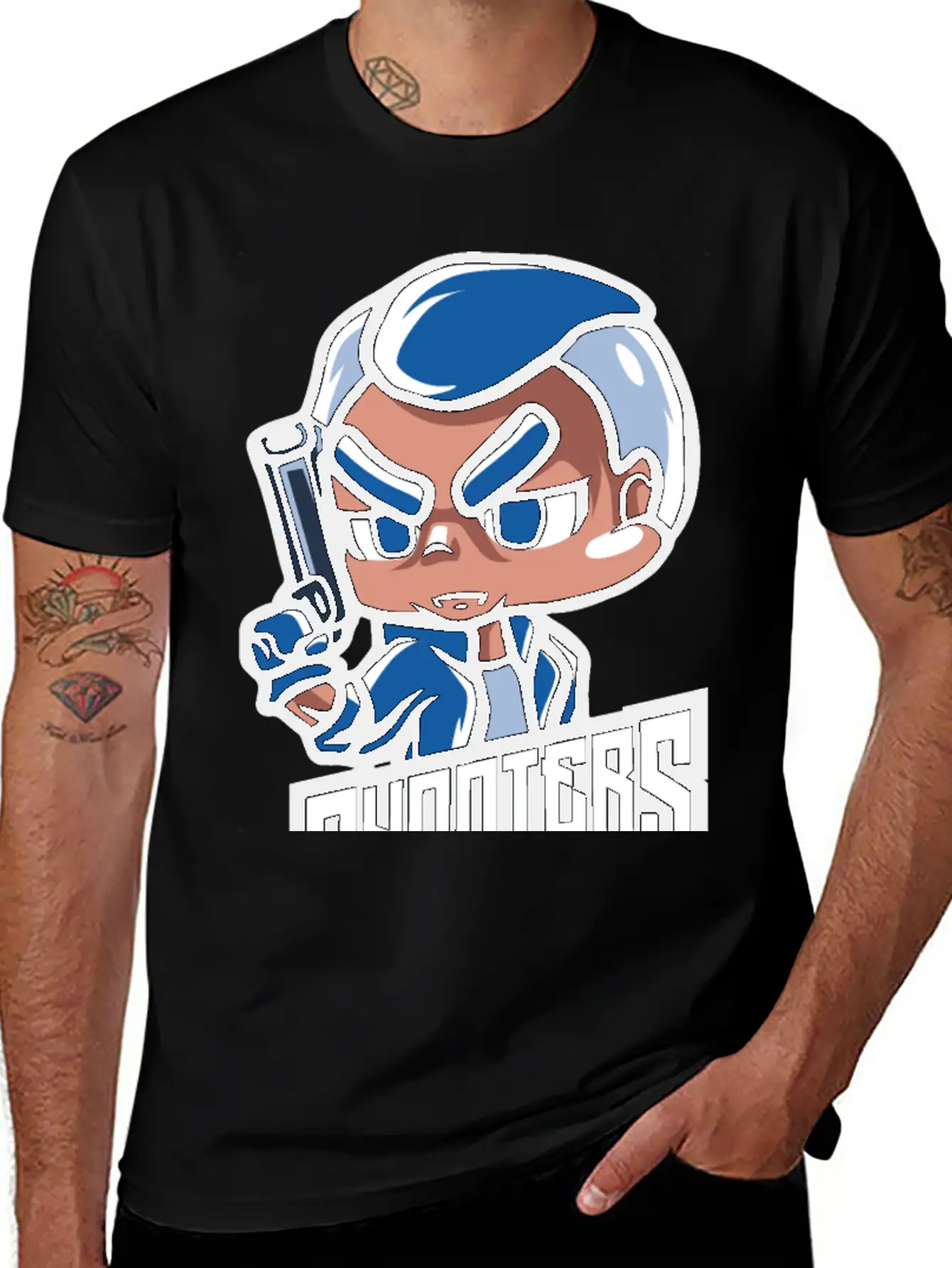 Shooters Tshirt Essential Cotton Tee For Daily Outfits – Unisex Style