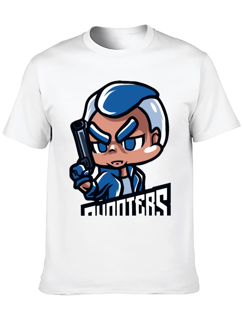 Shooters Tshirt Essential Cotton Tee For Daily Outfits – Unisex Style