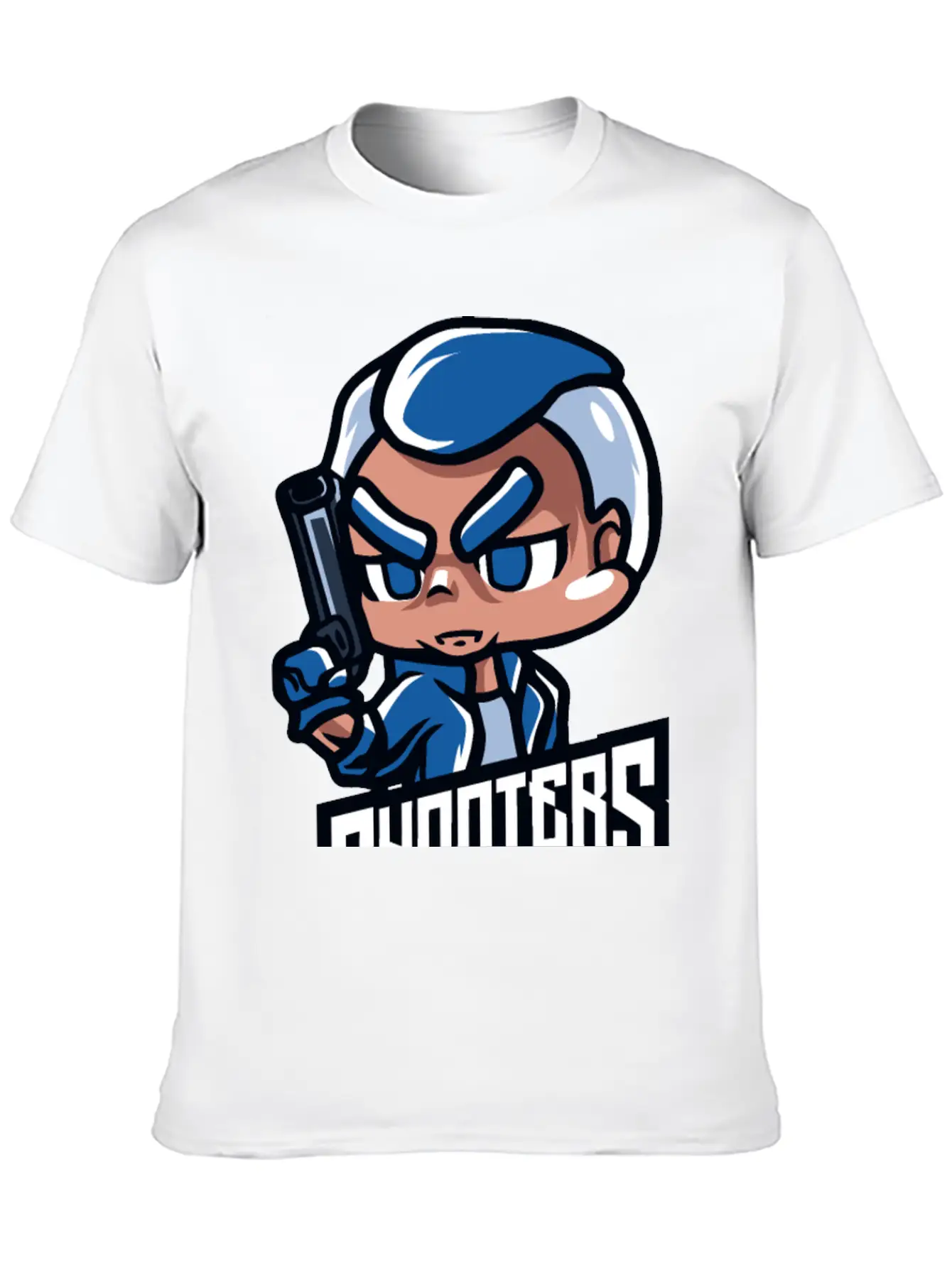 Shooters Tshirt Essential Cotton Tee For Daily Outfits – Unisex Style