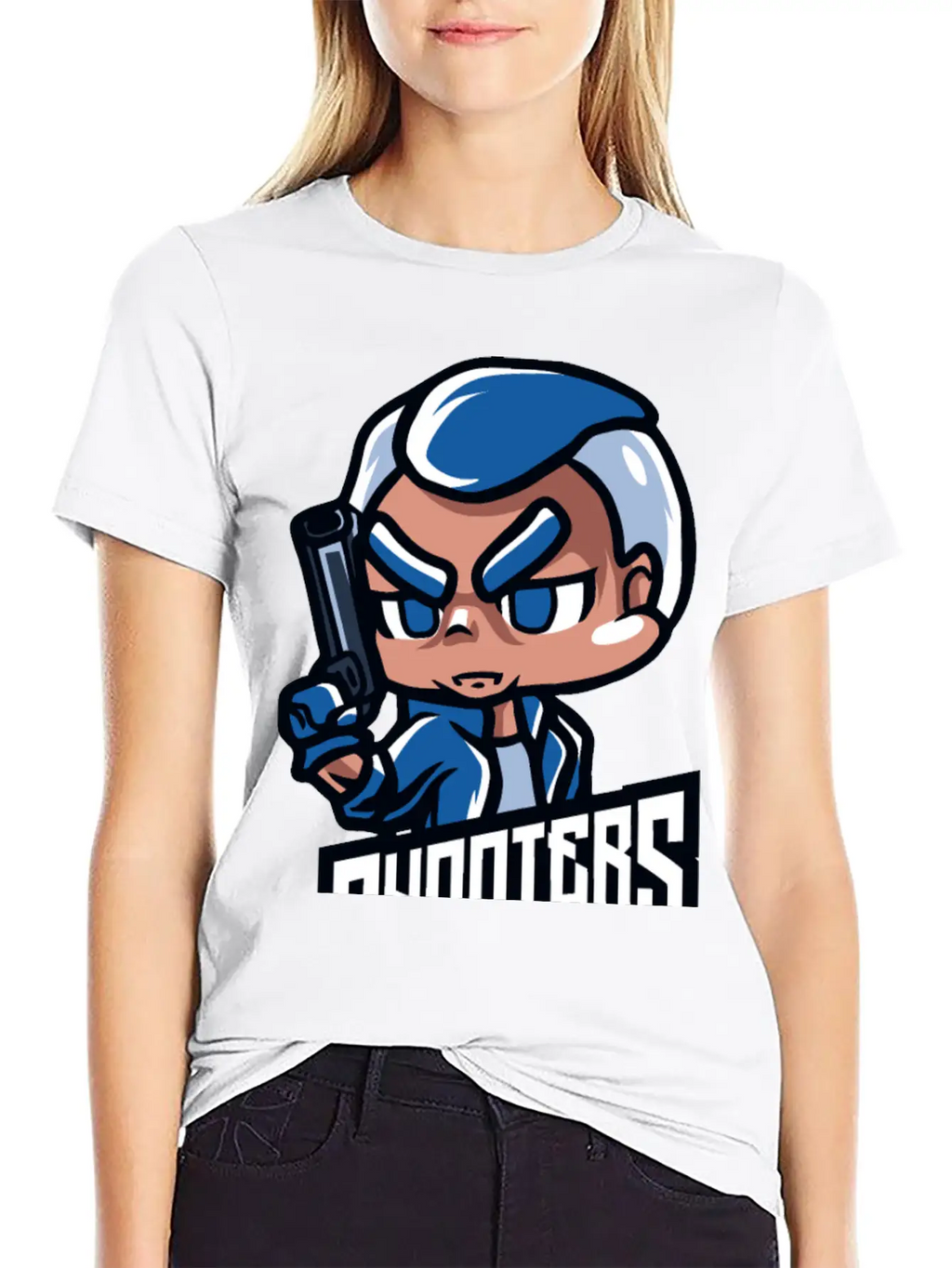 Shooters Tshirt Essential Cotton Tee For Daily Outfits – Unisex Style