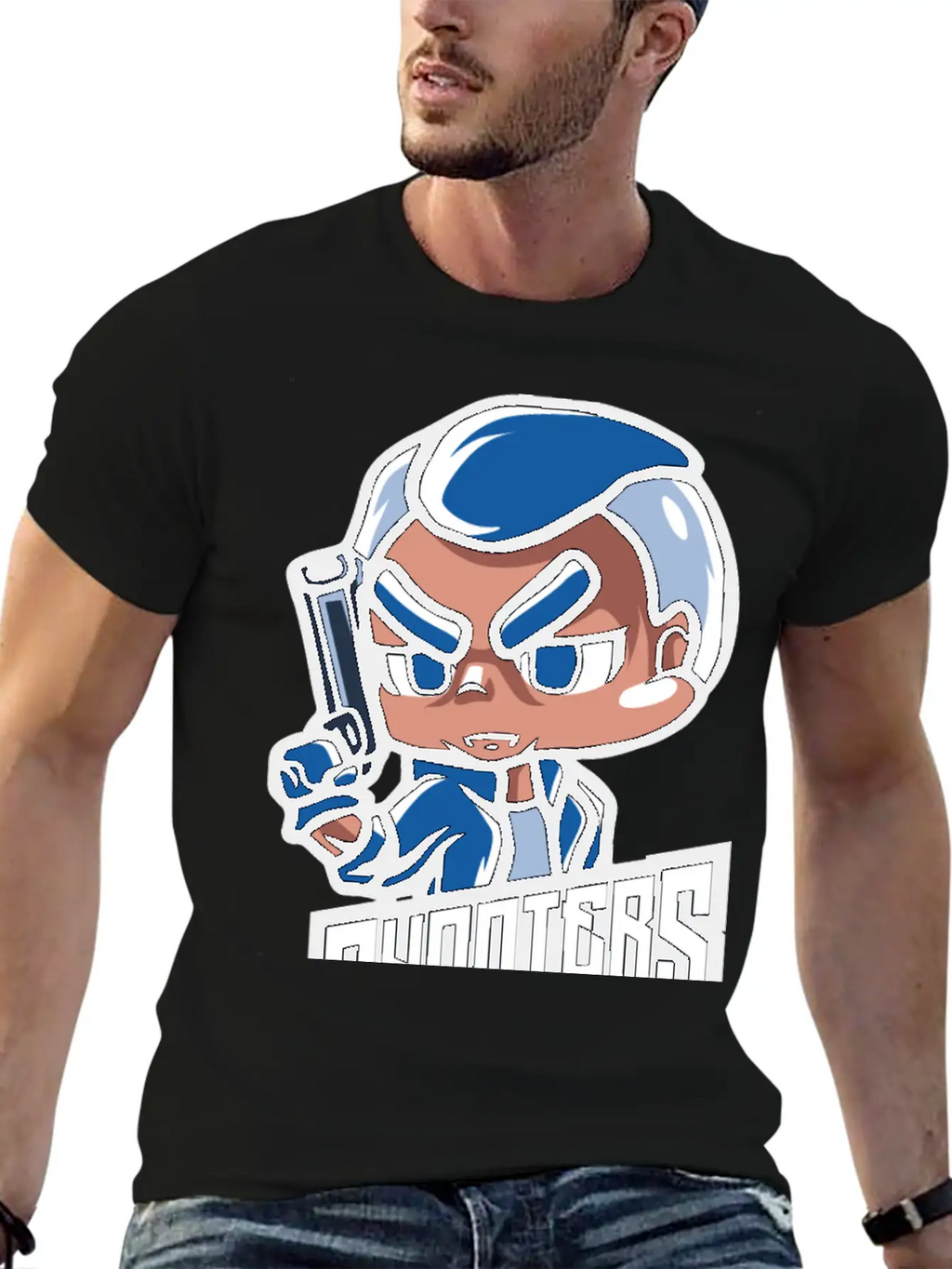 Shooters Tshirt Essential Cotton Tee For Daily Outfits – Unisex Style