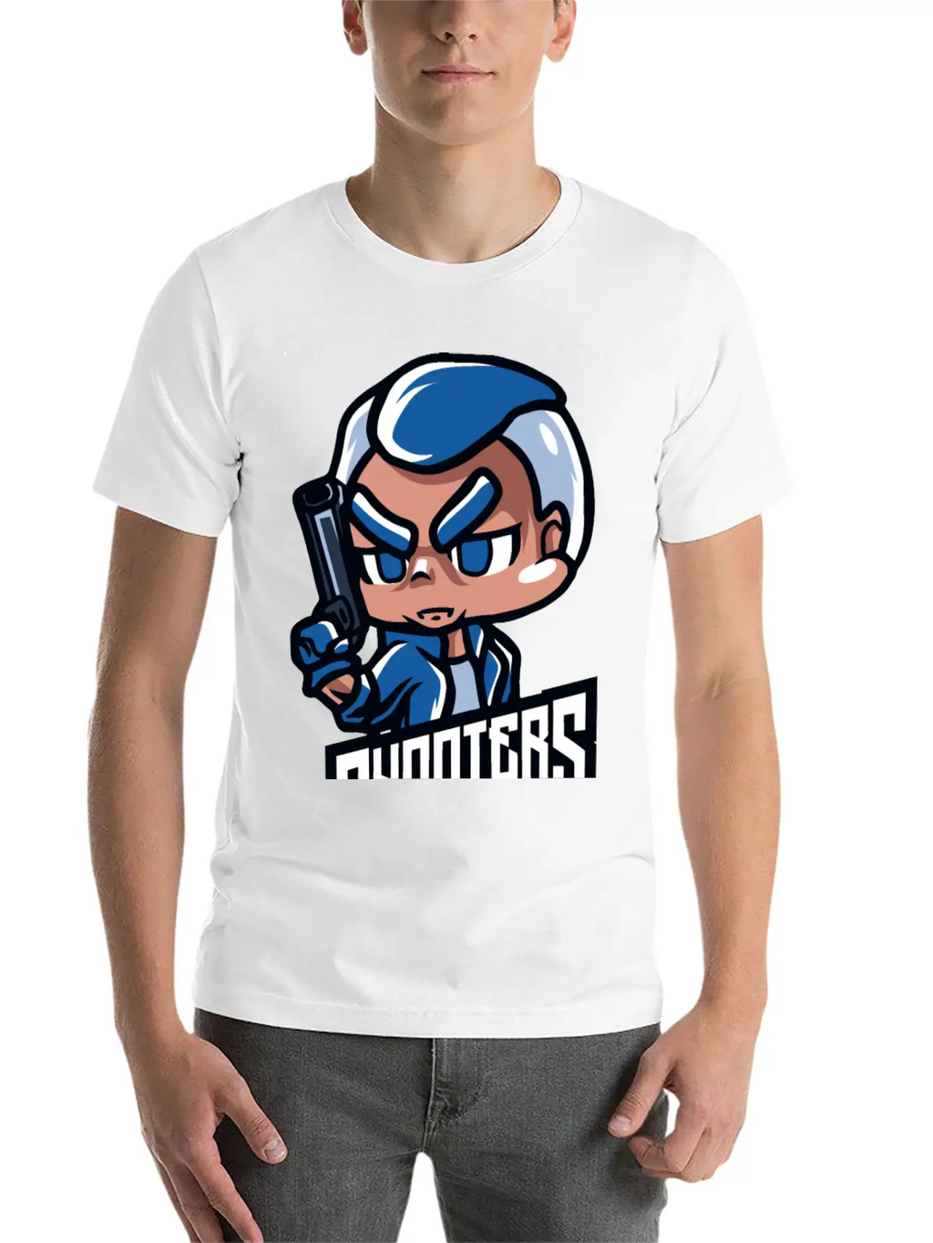 Shooters Tshirt Essential Cotton Tee For Daily Outfits – Unisex Style