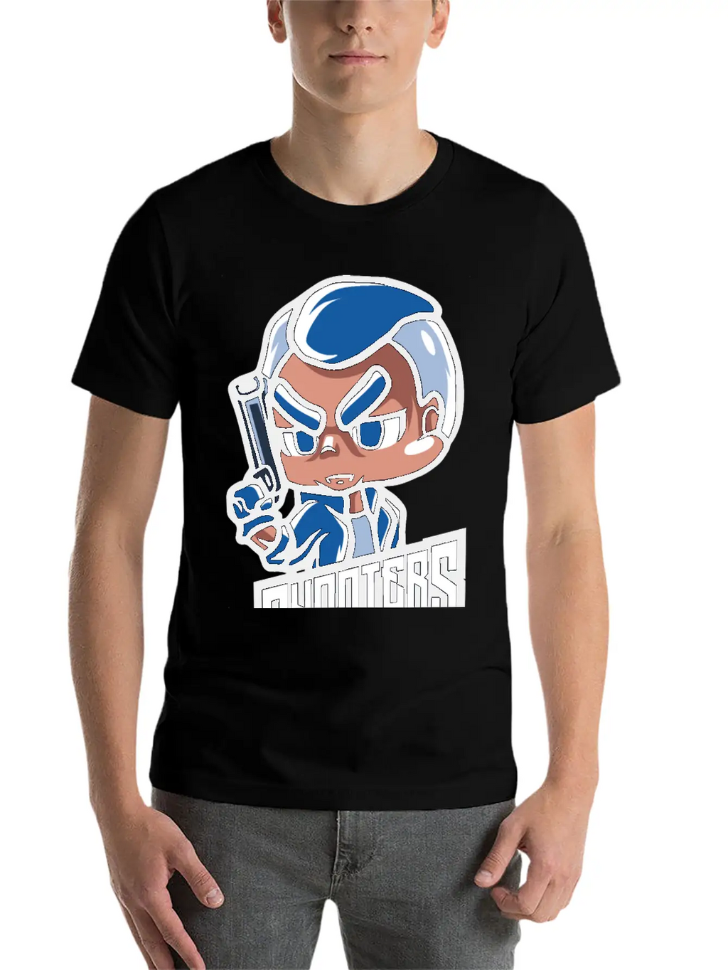 Shooters Tshirt Essential Cotton Tee For Daily Outfits – Unisex Style