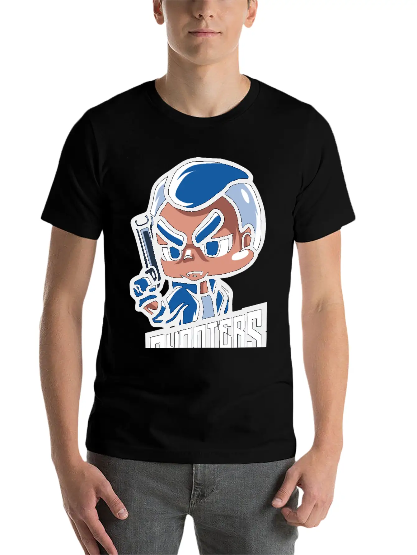 Shooters Tshirt Essential Cotton Tee For Daily Outfits – Unisex Style