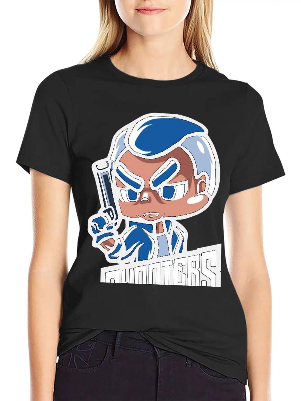 Shooters Tshirt Essential Cotton Tee For Daily Outfits – Unisex Style