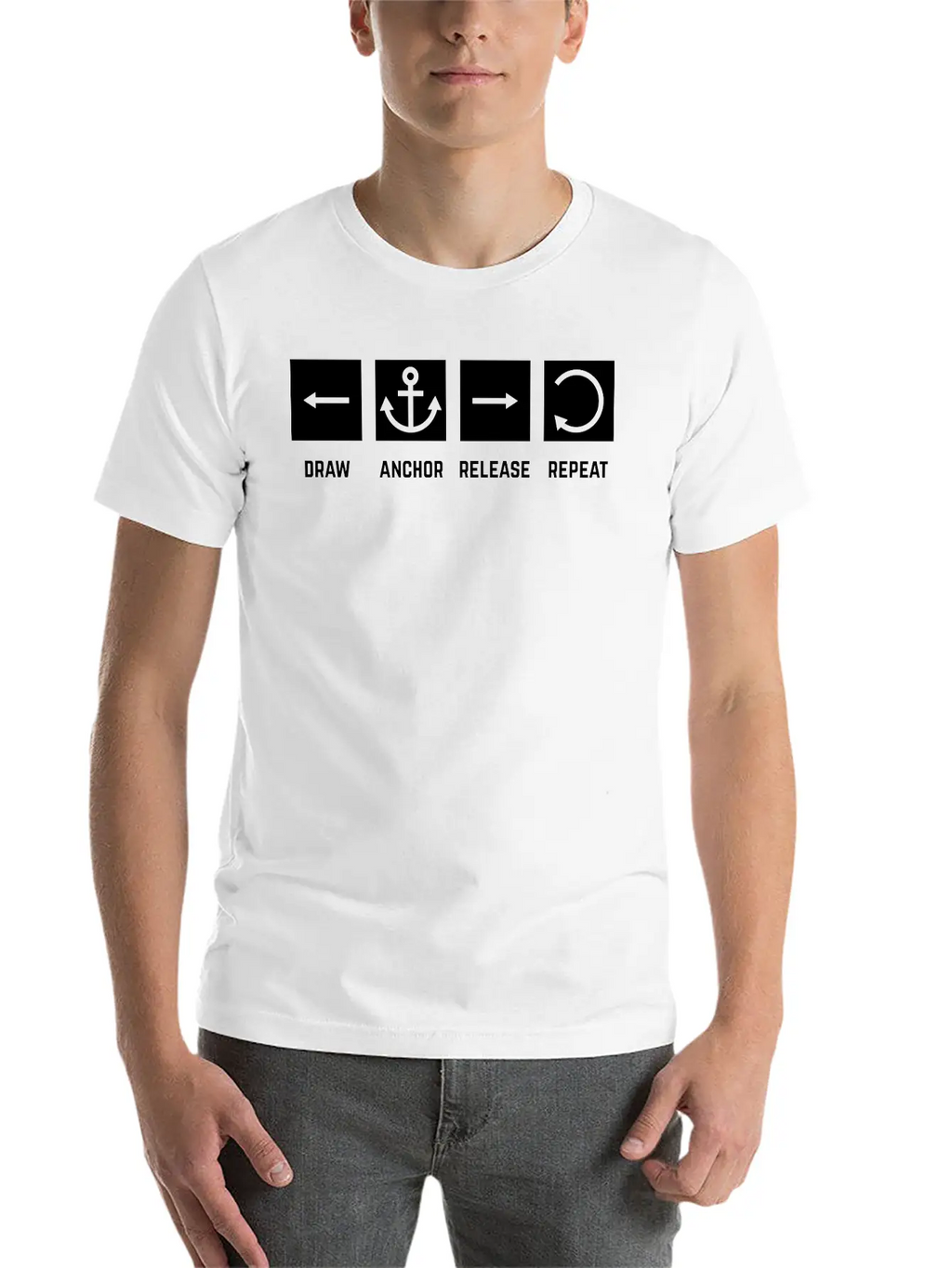 Shot Sequence (Archery By BOWTIQUE) Unisex Short Sleeve Soft Cotton T-Shirt – Casual Everyday Wear