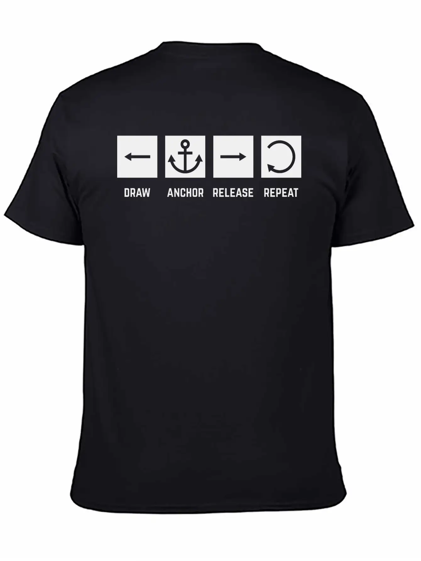 Shot Sequence (Archery By BOWTIQUE) Unisex Short Sleeve Soft Cotton T-Shirt – Casual Everyday Wear