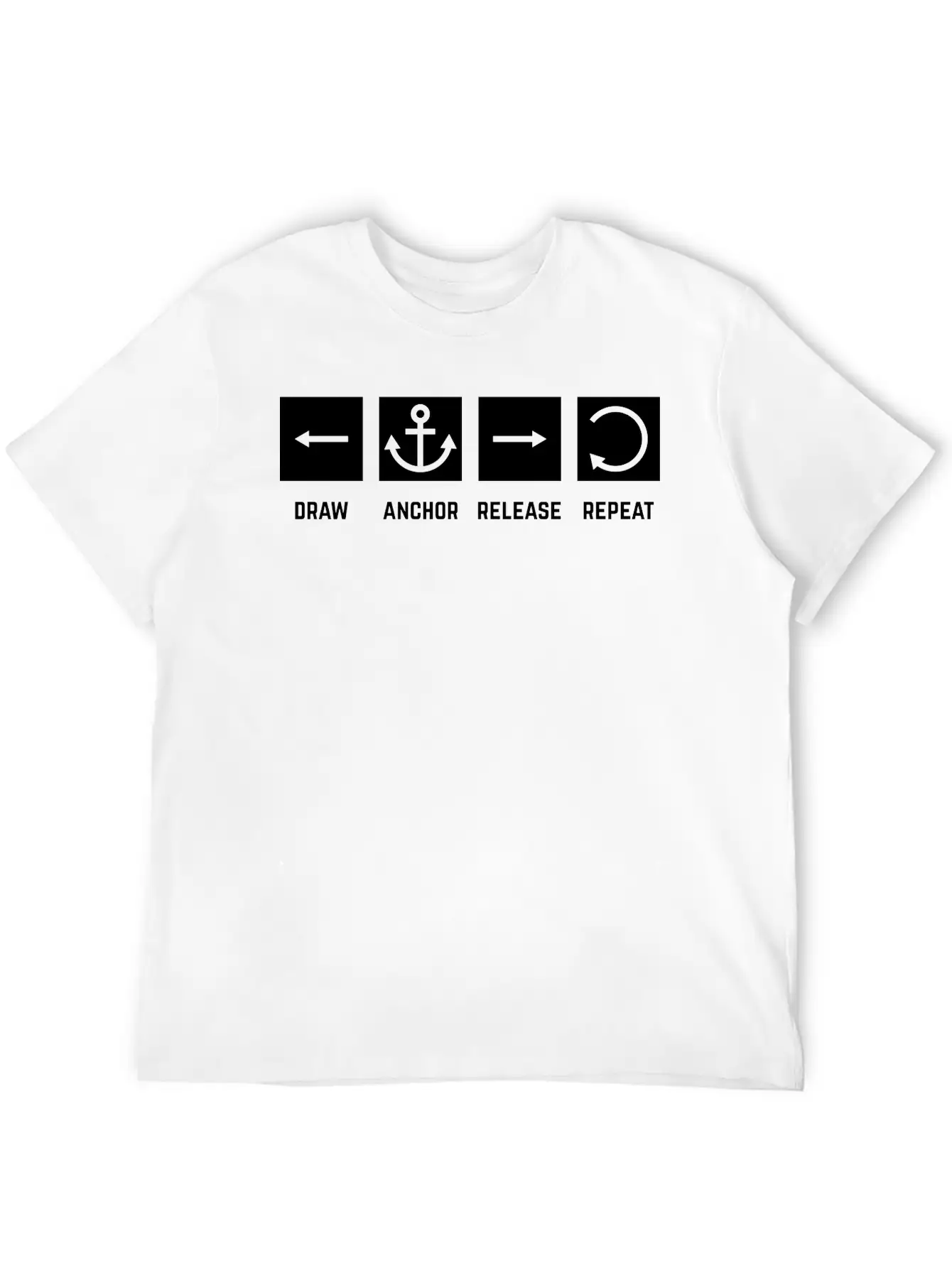 Shot Sequence (Archery By BOWTIQUE) Unisex Short Sleeve Soft Cotton T-Shirt – Casual Everyday Wear