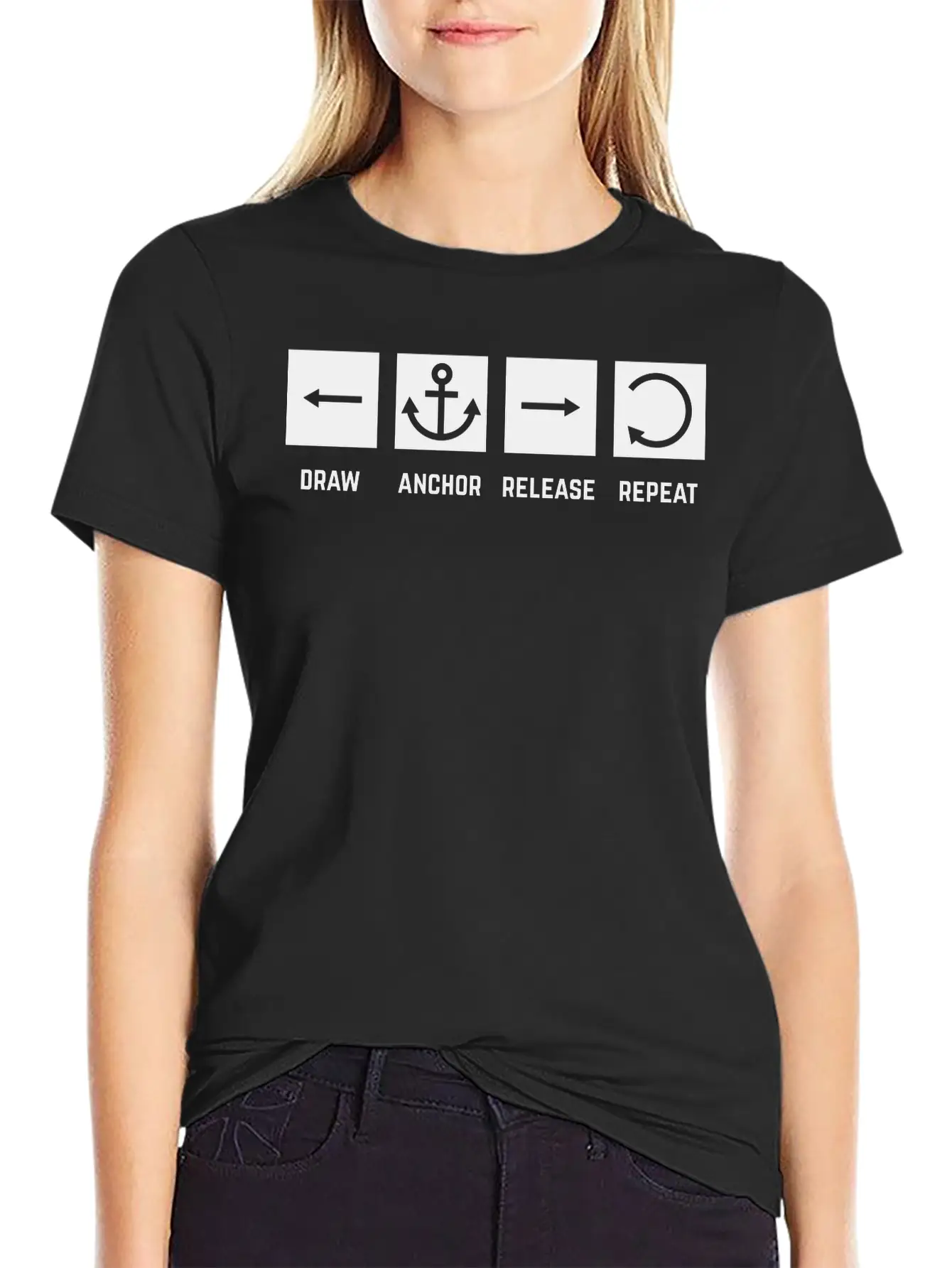 Shot Sequence (Archery By BOWTIQUE) Unisex Short Sleeve Soft Cotton T-Shirt – Casual Everyday Wear