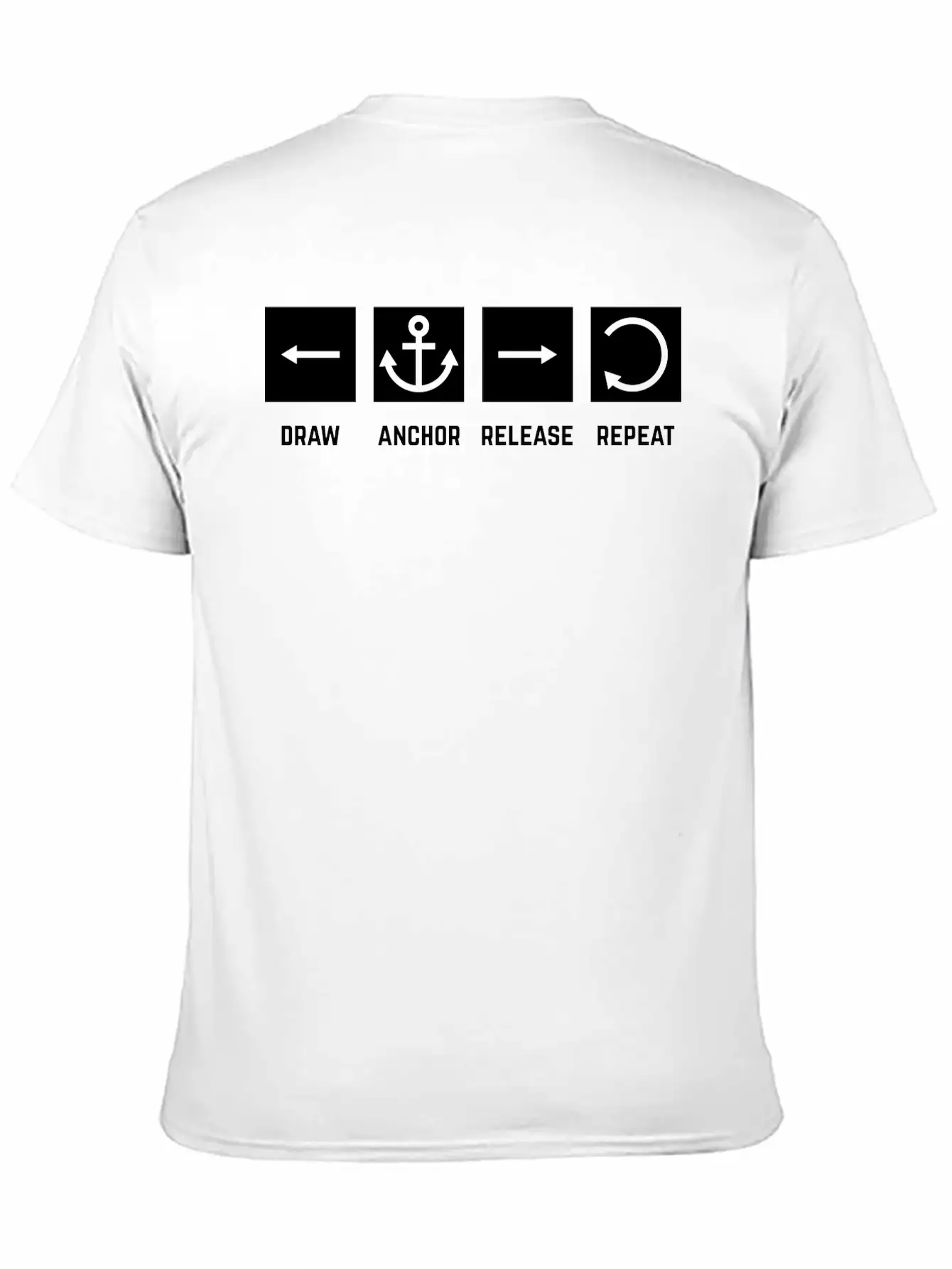 Shot Sequence (Archery By BOWTIQUE) Unisex Short Sleeve Soft Cotton T-Shirt – Casual Everyday Wear