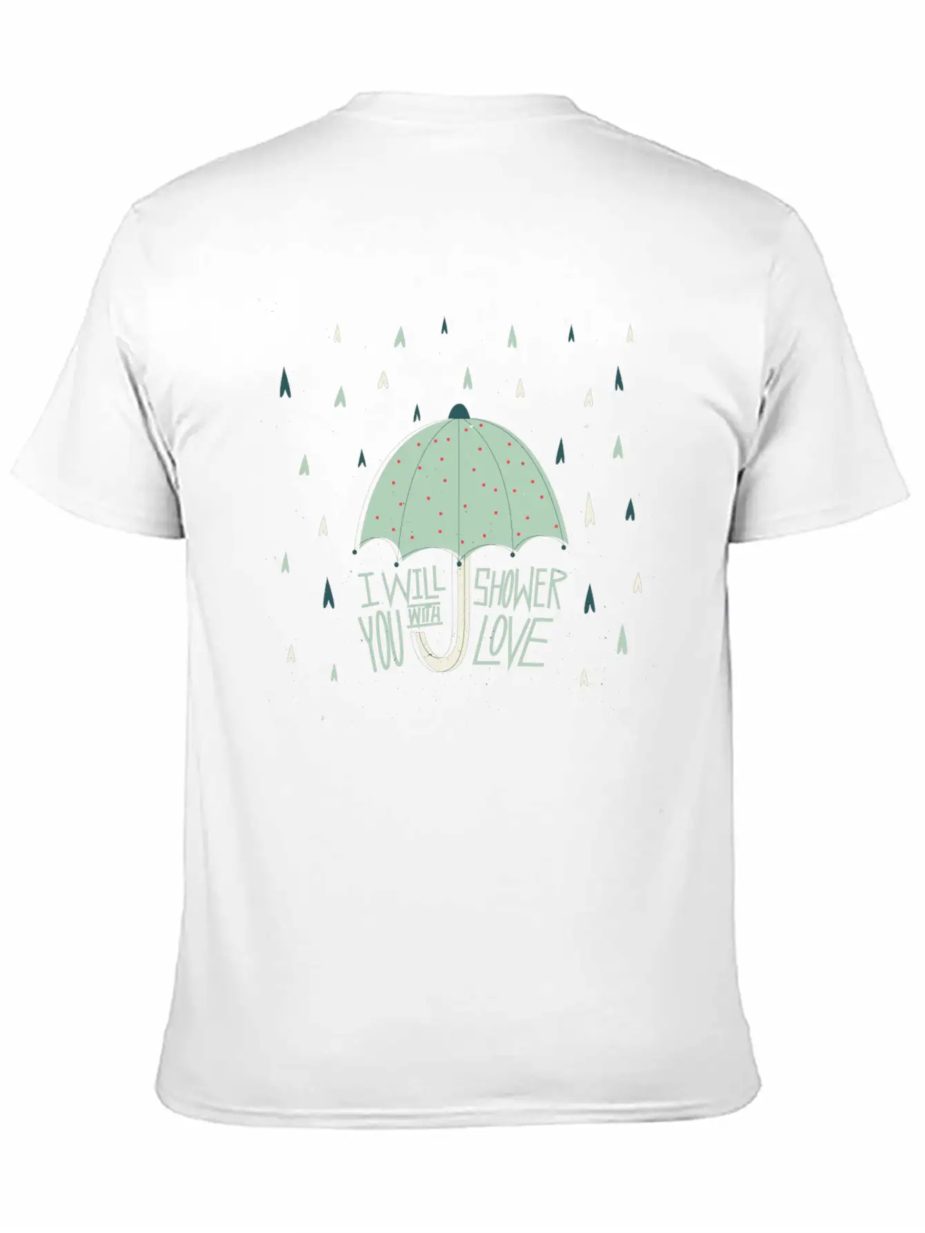 Shower With Love Stylish Everyday T-Shirt – Unisex Basic Cotton Tee