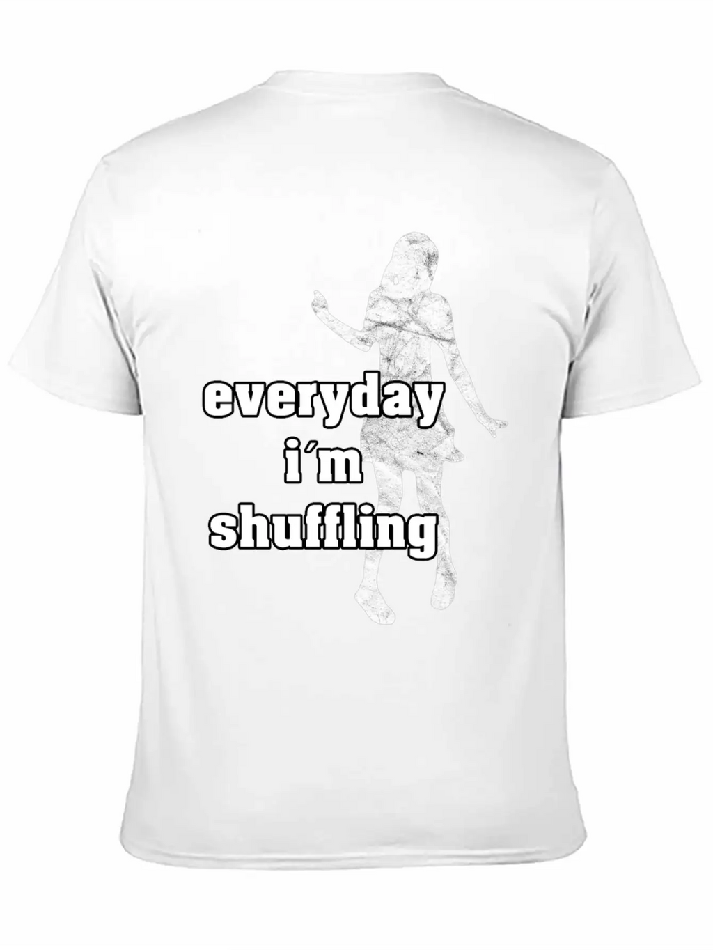 Shuffling Dance Shuffle Festival Party Gift Music Essential Cotton Tee For Daily Outfits – Unisex Style