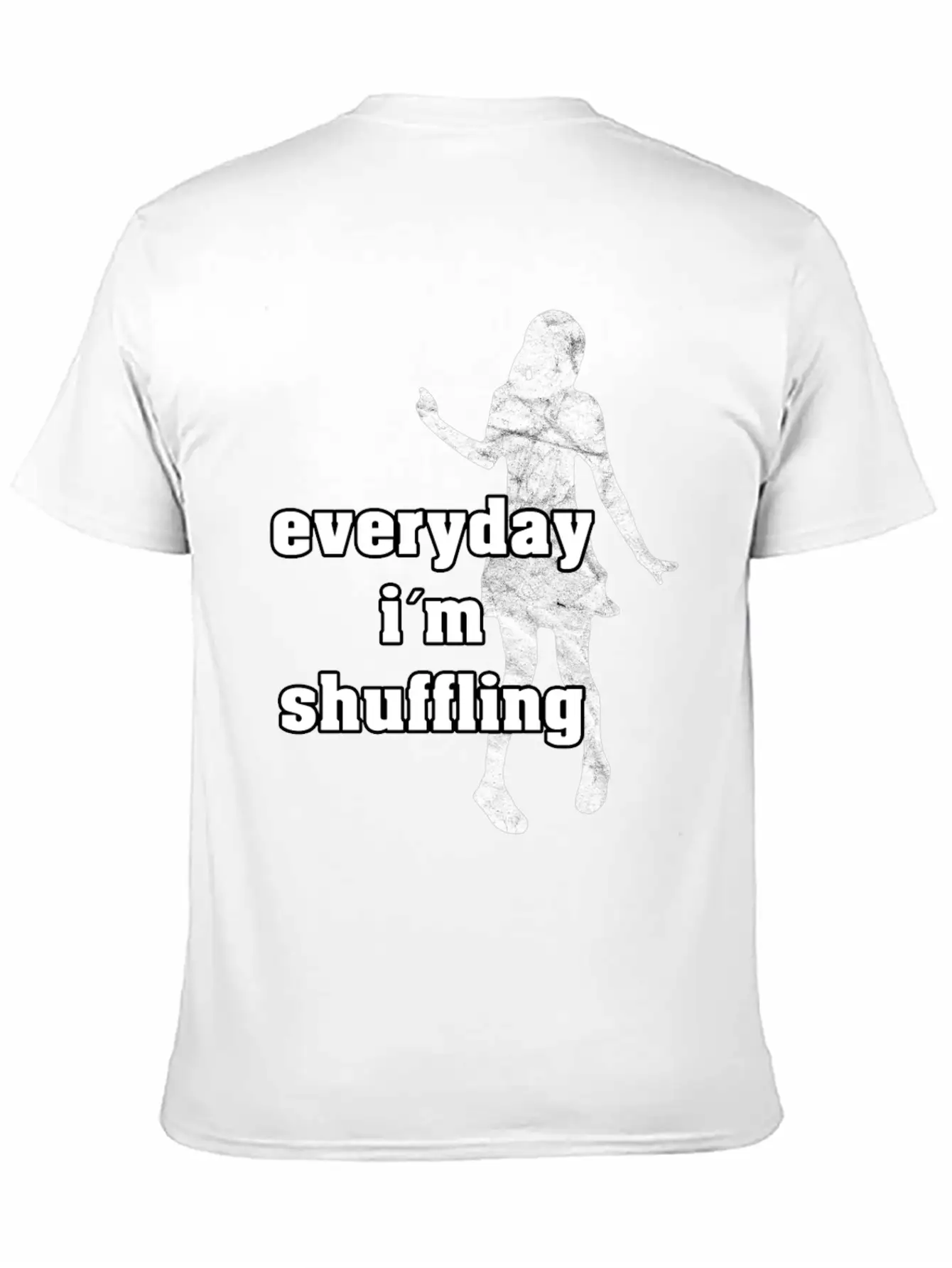 Shuffling Dance Shuffle Festival Party Gift Music Essential Cotton Tee For Daily Outfits – Unisex Style