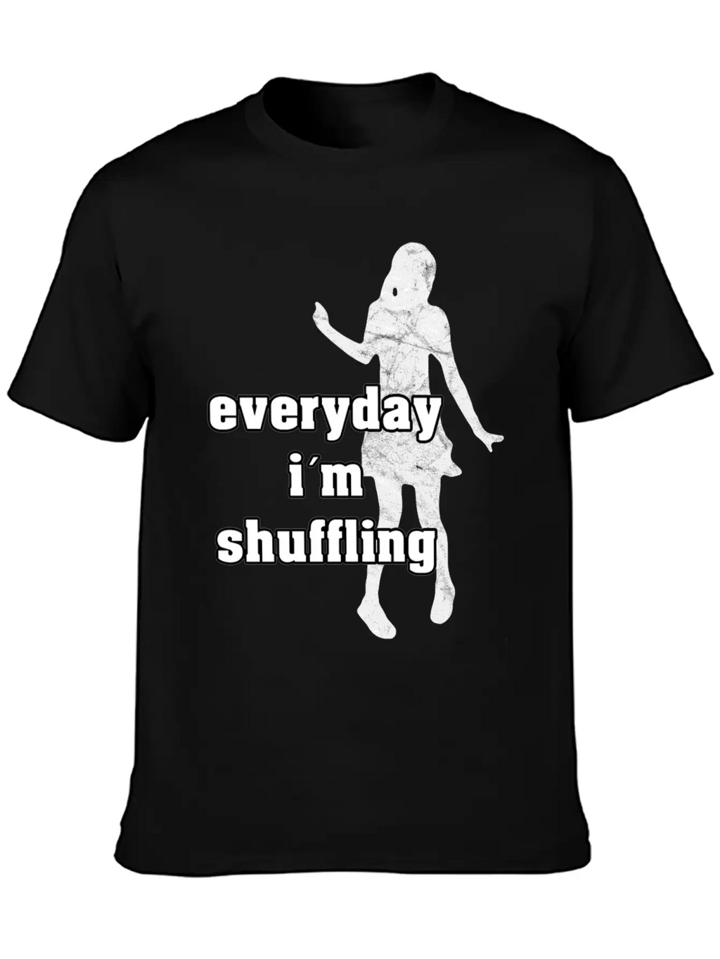 Shuffling Dance Shuffle Festival Party Gift Music Essential Cotton Tee For Daily Outfits – Unisex Style