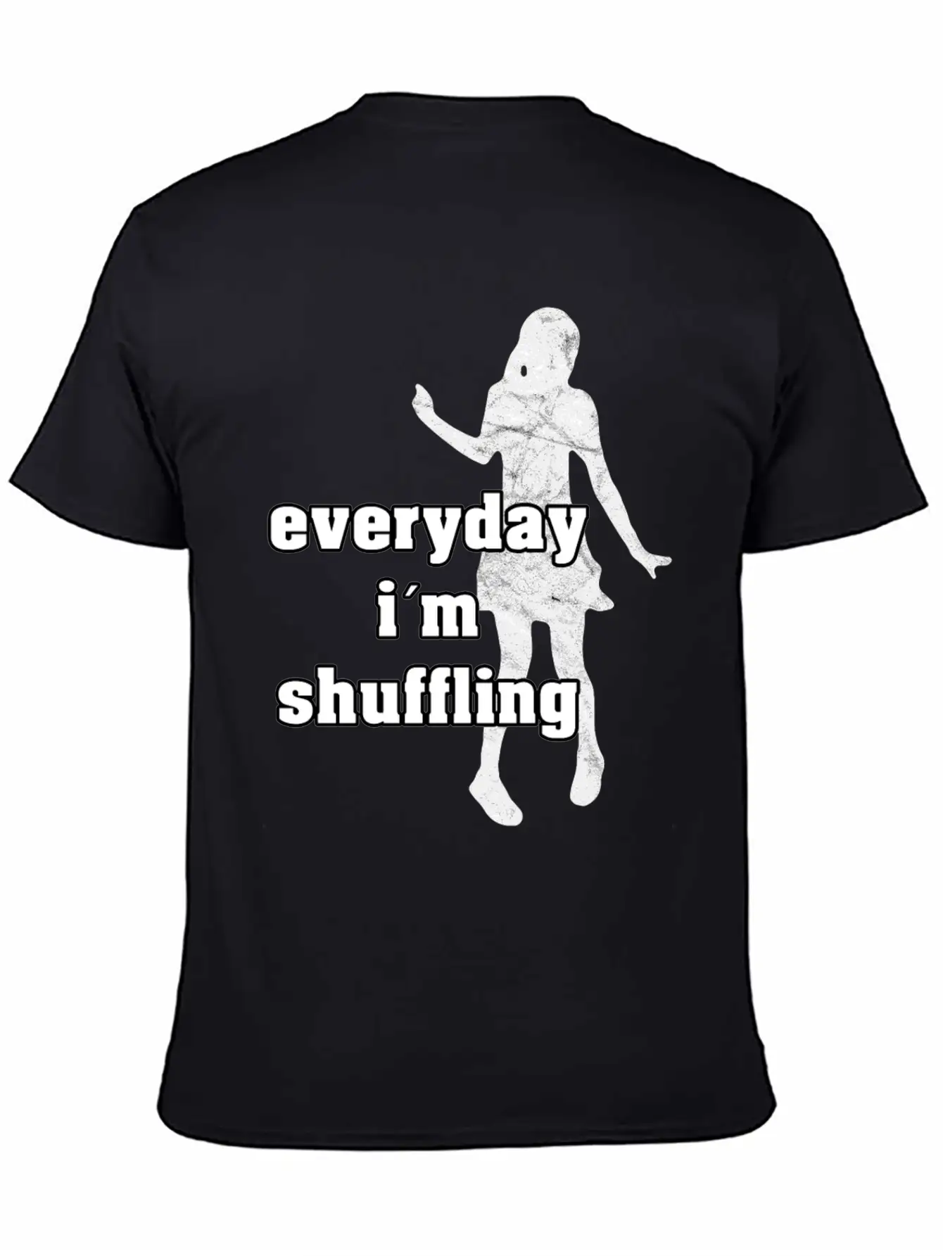 Shuffling Dance Shuffle Festival Party Gift Music Essential Cotton Tee For Daily Outfits – Unisex Style