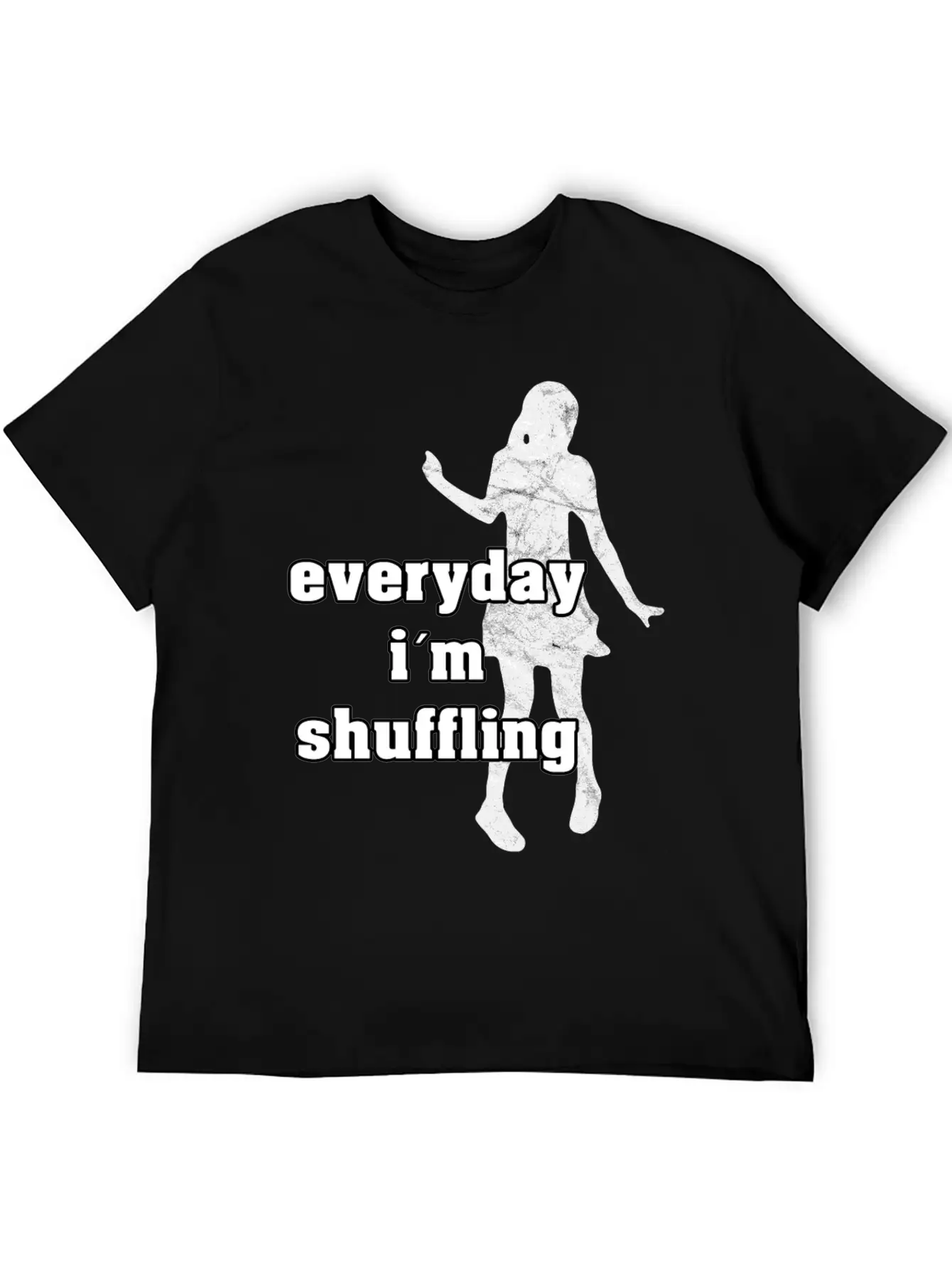 Shuffling Dance Shuffle Festival Party Gift Music Essential Cotton Tee For Daily Outfits – Unisex Style