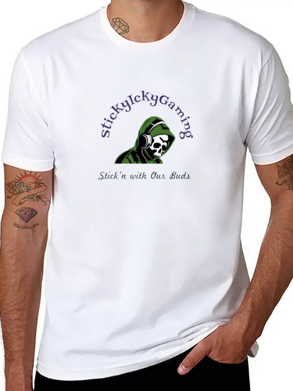 S.I.G. Stick'n W/ Our Buds Unisex Casual T-Shirt – Clean Design For Daily Comfort