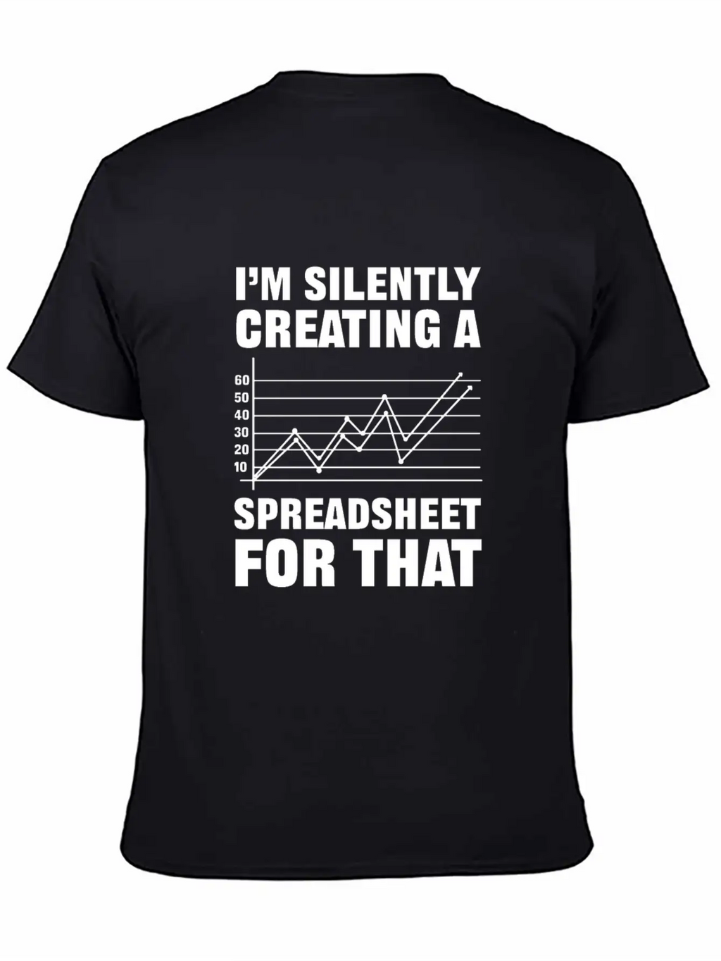 Silently Creating A Spreadsheet. Actuary Unisex Casual T-Shirt – Clean Design For Daily Comfort