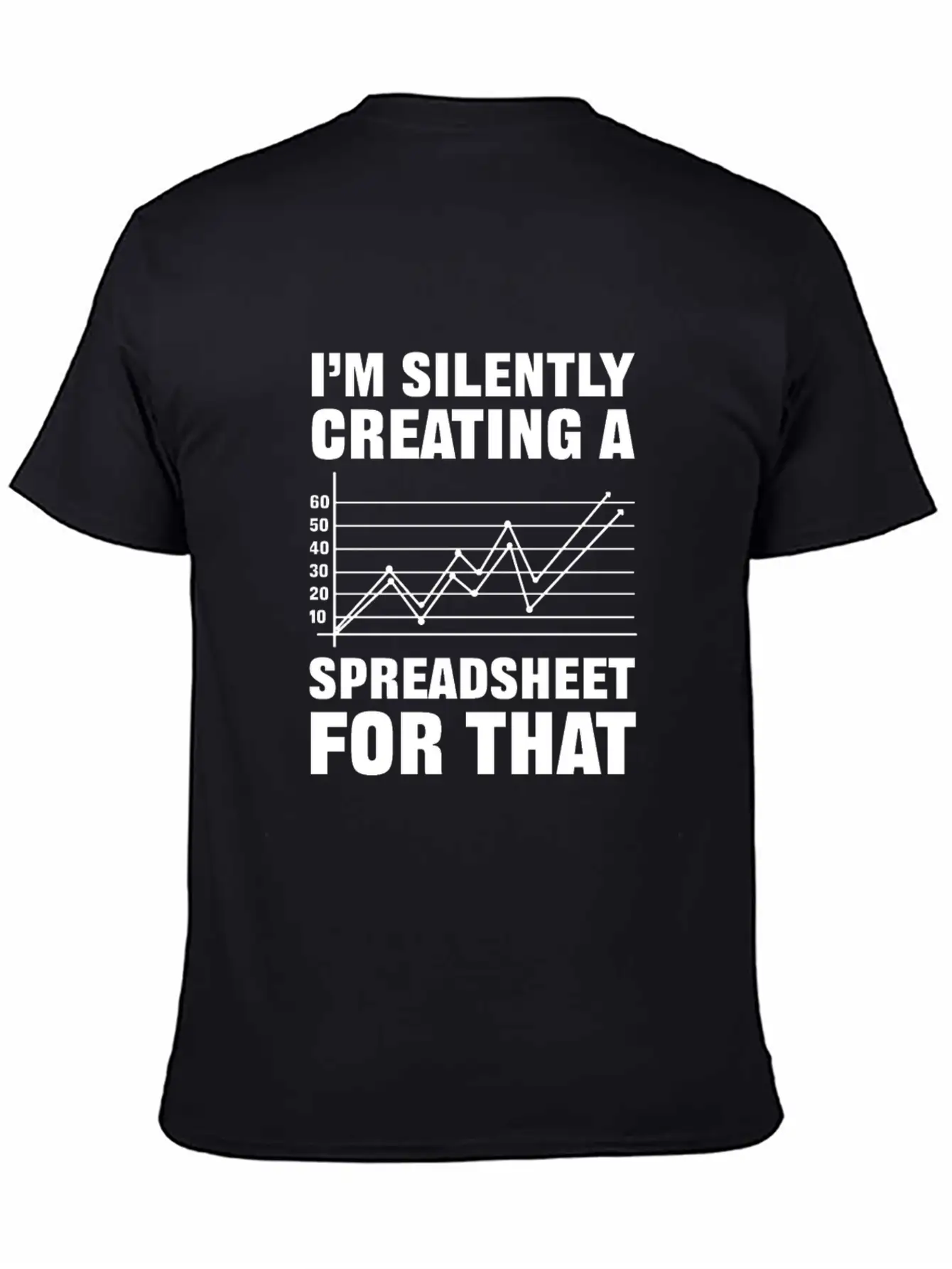 Silently Creating A Spreadsheet. Actuary Unisex Casual T-Shirt – Clean Design For Daily Comfort