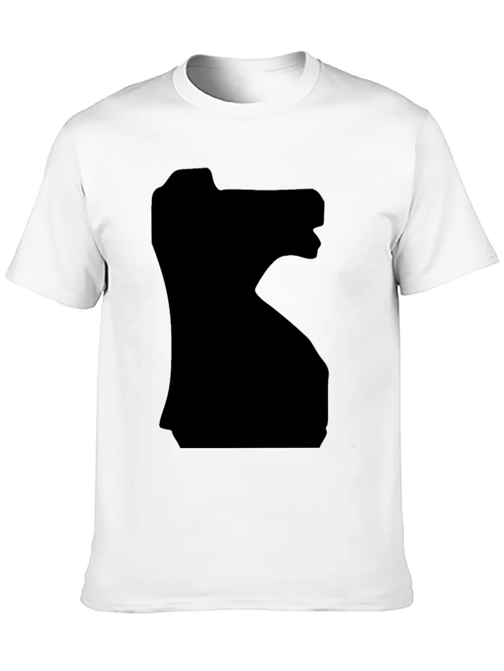 Silhouette Chess Piece REMIX – Knight / Caballo Essential Cotton Tee For Daily Outfits – Unisex Style