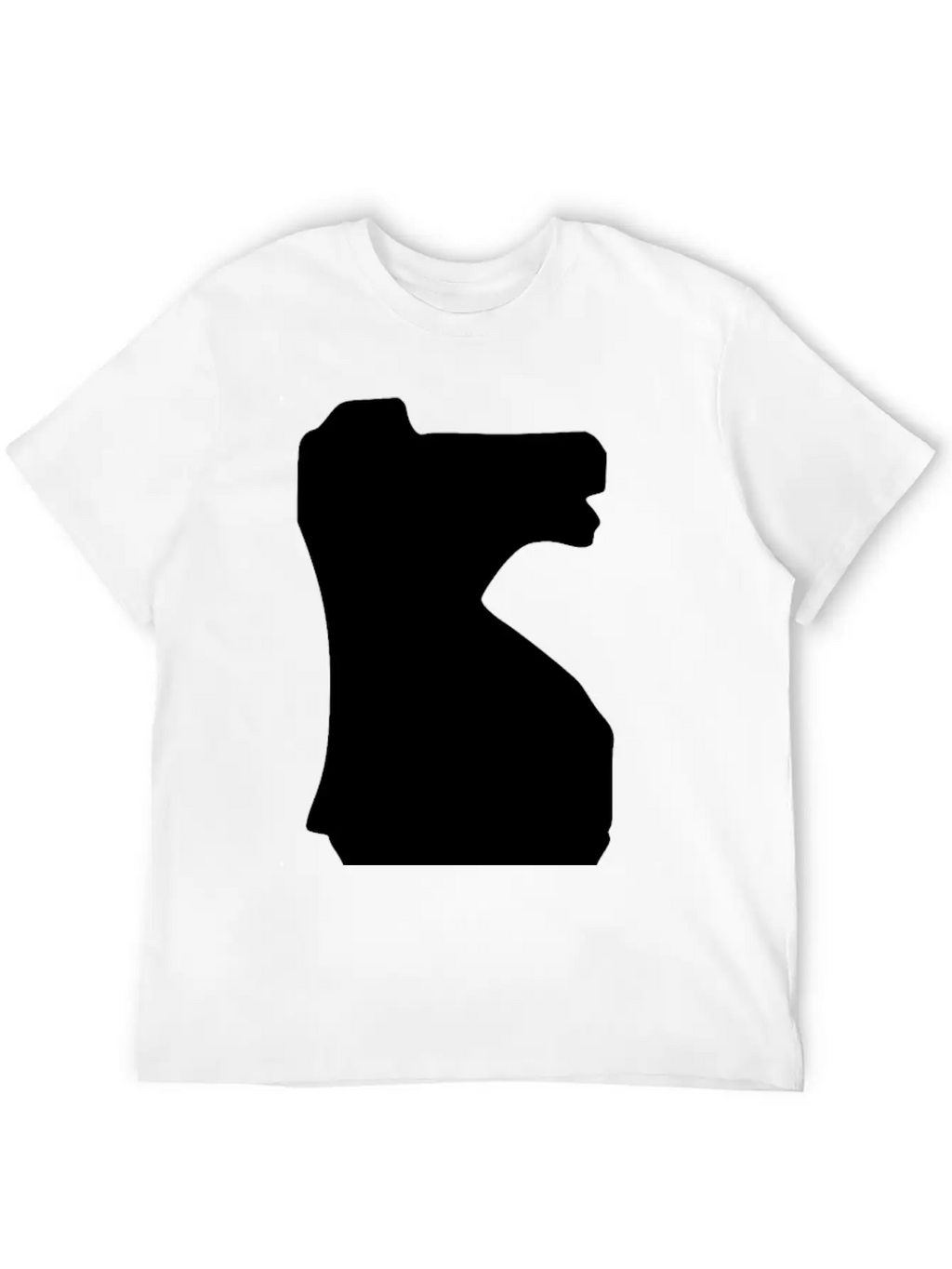 Silhouette Chess Piece REMIX – Knight / Caballo Essential Cotton Tee For Daily Outfits – Unisex Style