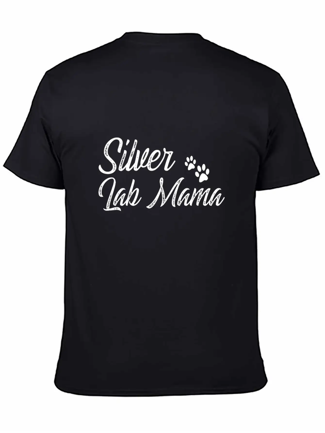 Silver Lab Mama Casual Graphic T-Shirt – Simple And Comfortable Daily Wear