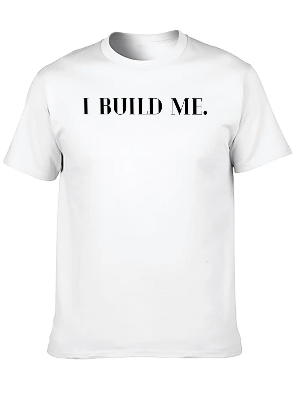 Simple Text Design Unisex Casual T-Shirt – Clean Design For Daily Comfort
