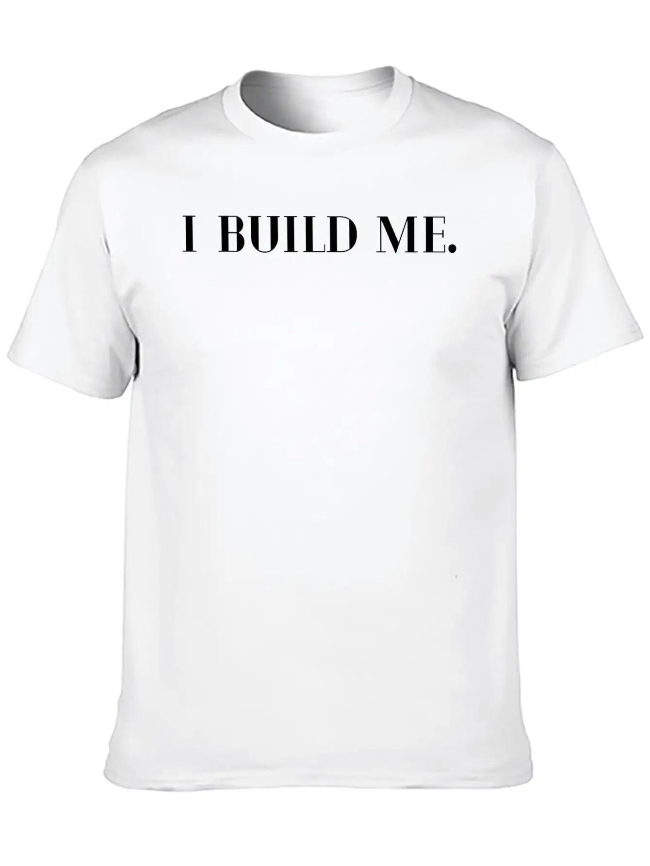 Simple Text Design Unisex Casual T-Shirt – Clean Design For Daily Comfort