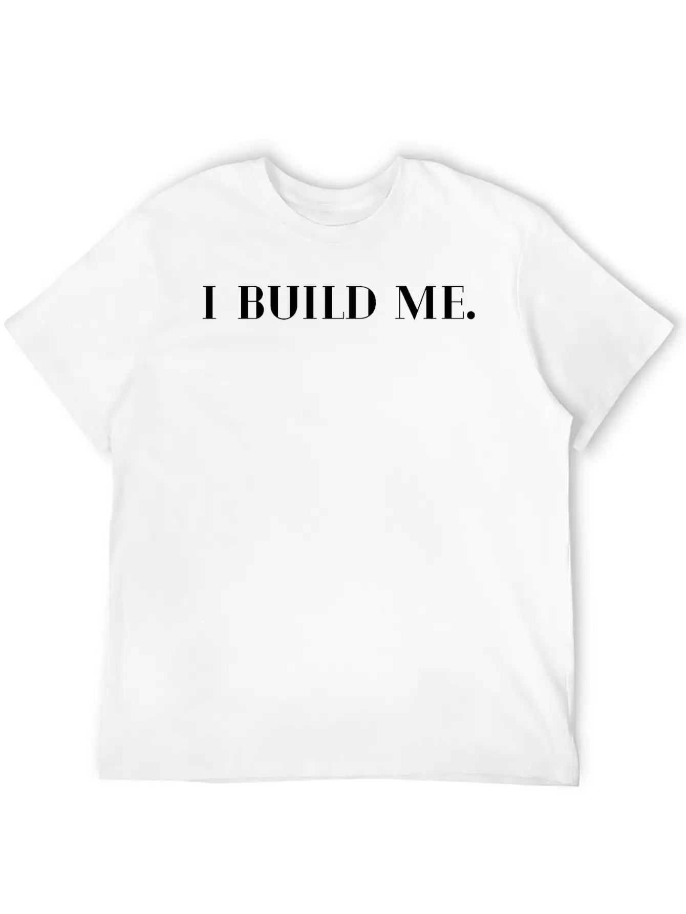 Simple Text Design Unisex Casual T-Shirt – Clean Design For Daily Comfort