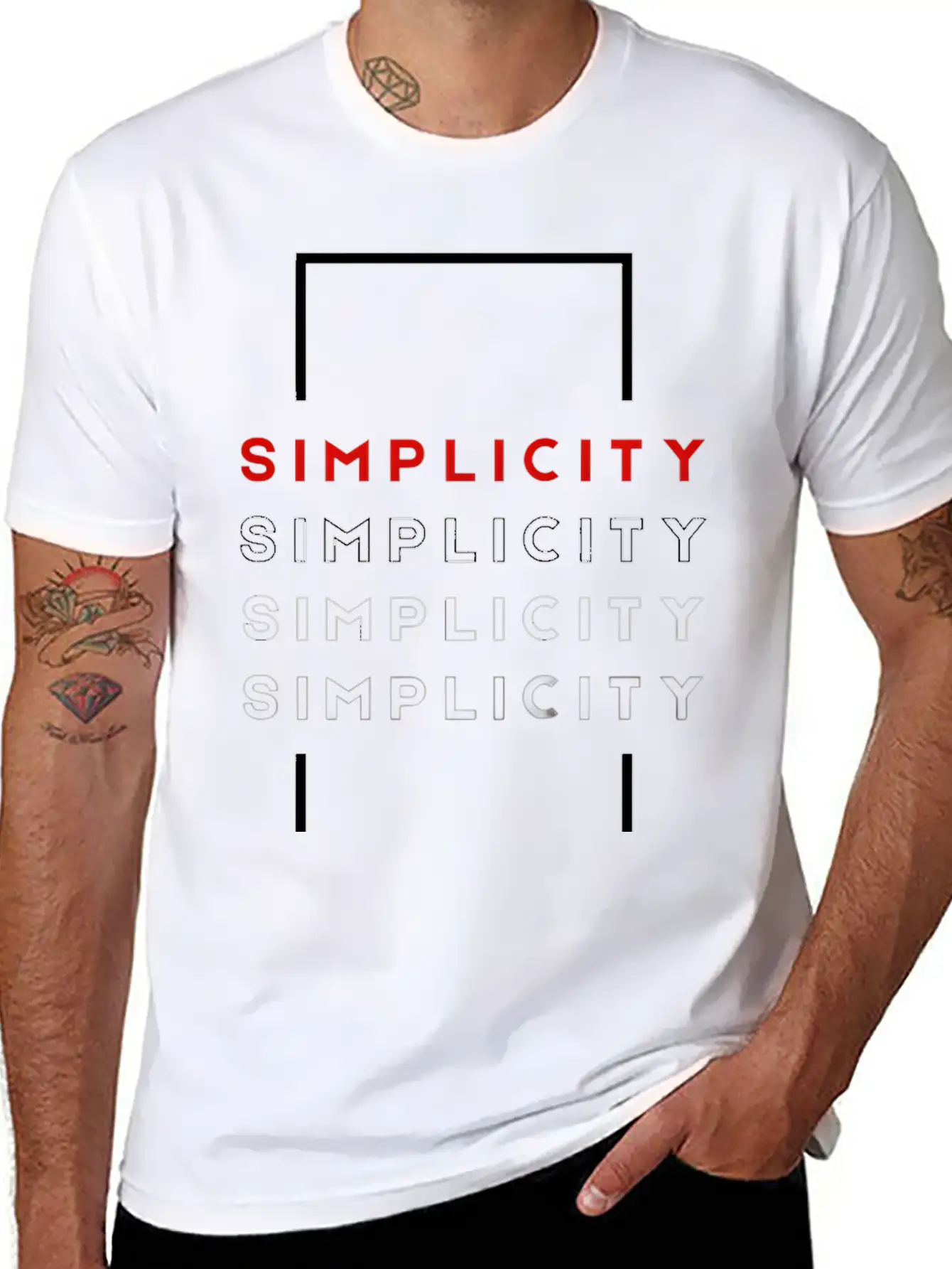 Simplicity Unisex Casual T-Shirt – Clean Design For Daily Comfort