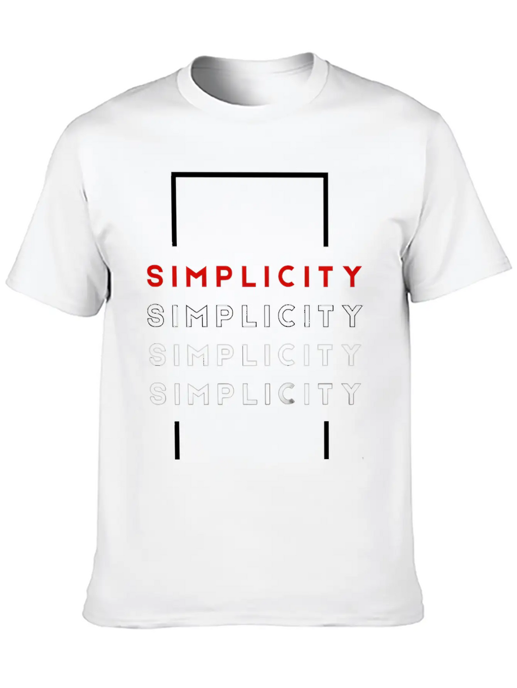 Simplicity Unisex Casual T-Shirt – Clean Design For Daily Comfort