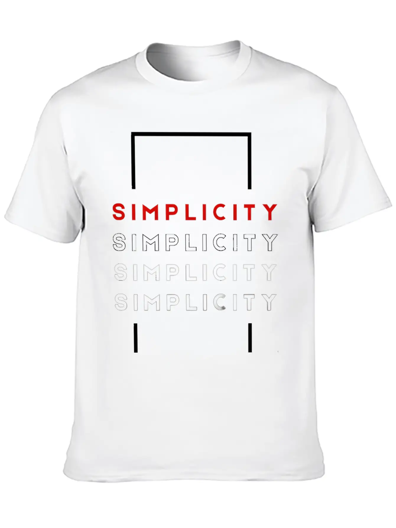 Simplicity Unisex Casual T-Shirt – Clean Design For Daily Comfort