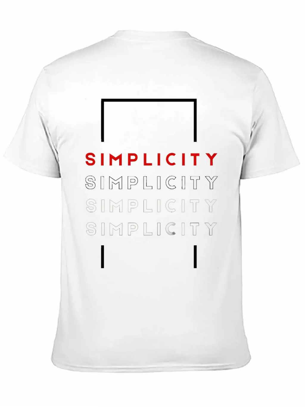 Simplicity Unisex Casual T-Shirt – Clean Design For Daily Comfort