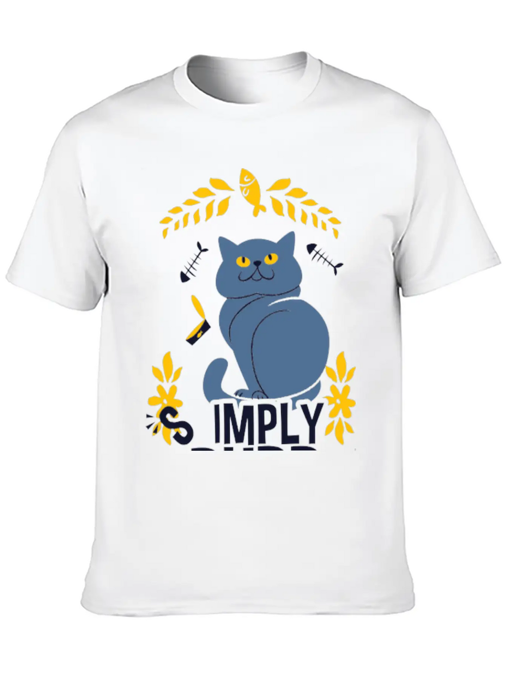 Simply Purrfect Unisex Casual T-Shirt – Clean Design For Daily Comfort