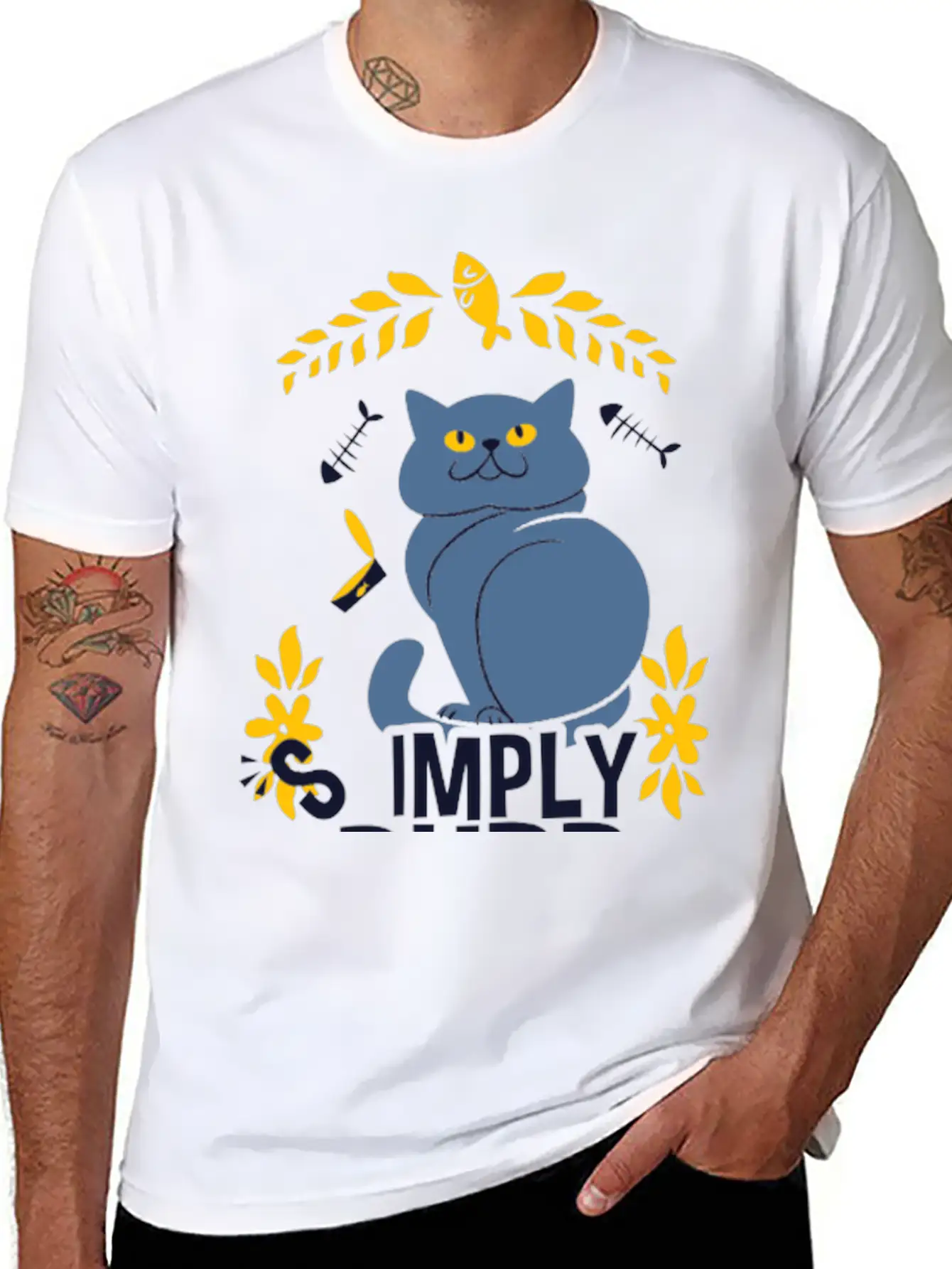 Simply Purrfect Unisex Casual T-Shirt – Clean Design For Daily Comfort