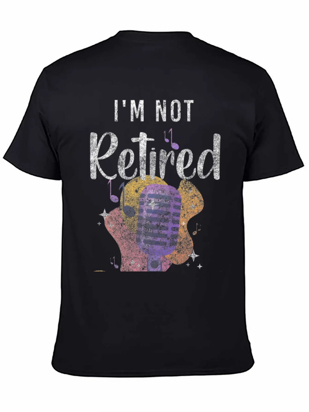 Singer Melody Choir Microphone Stylish Everyday T-Shirt – Unisex Basic Cotton Tee