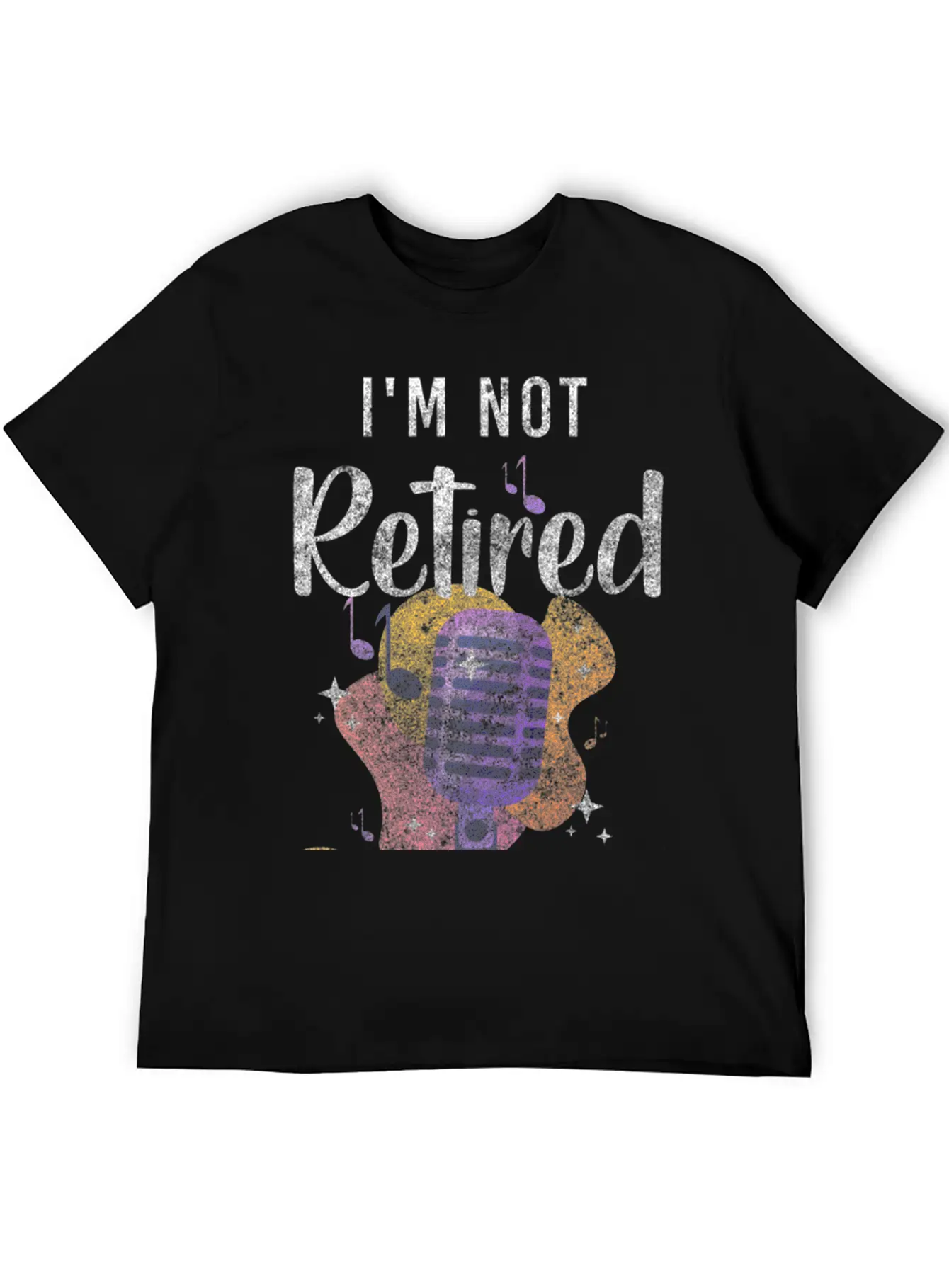 Singer Melody Choir Microphone Stylish Everyday T-Shirt – Unisex Basic Cotton Tee