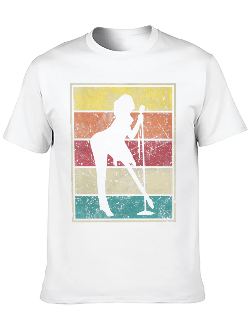 Singer Rock Girl Stylish Everyday T-Shirt – Unisex Basic Cotton Tee