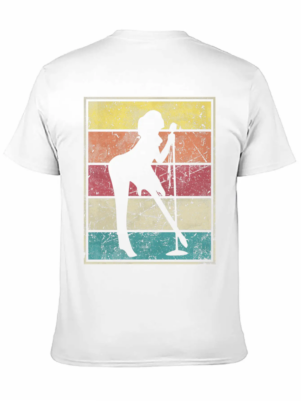 Singer Rock Girl Stylish Everyday T-Shirt – Unisex Basic Cotton Tee