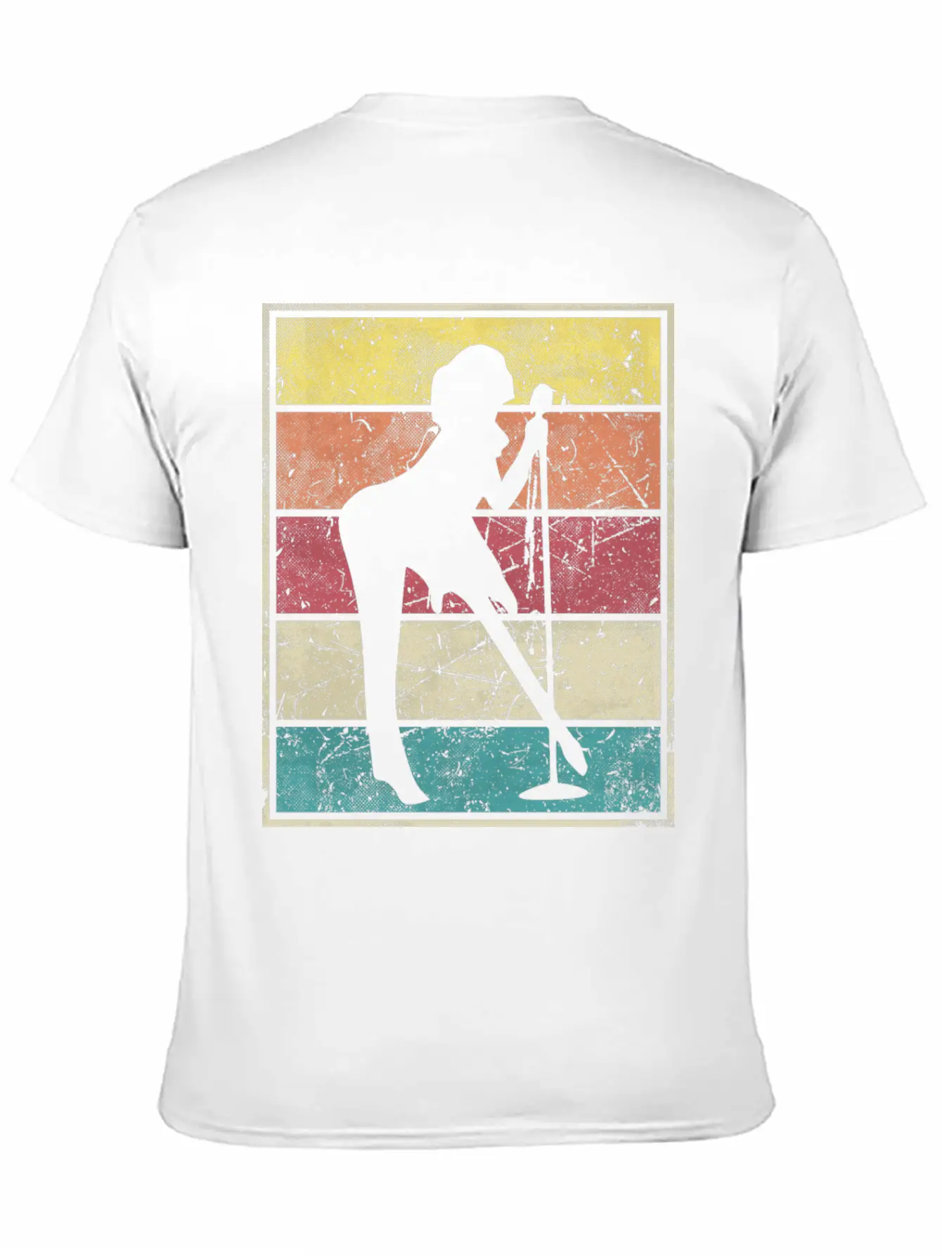 Singer Rock Girl Stylish Everyday T-Shirt – Unisex Basic Cotton Tee