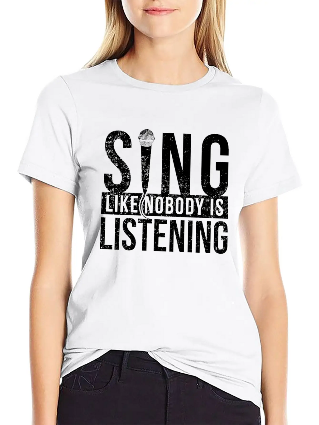 Singer Unisex Casual T-Shirt – Clean Design For Daily Comfort